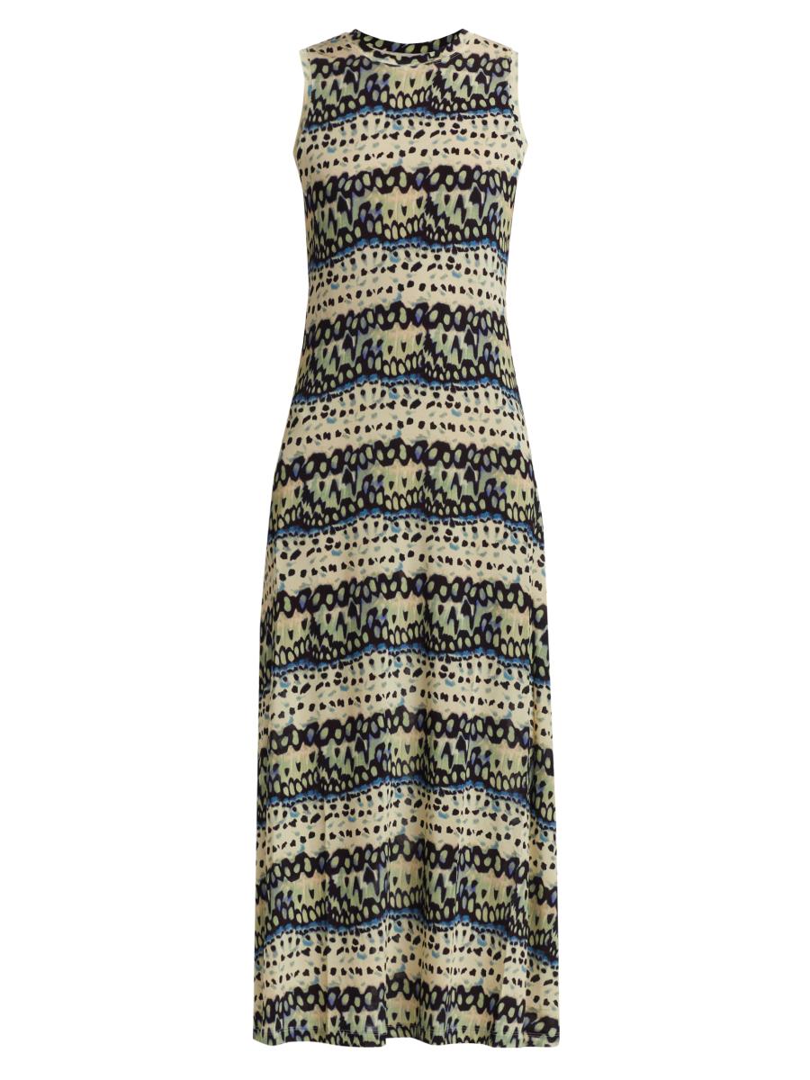 Ulla Johnson Orla Printed Tank Midi-Dress | Saks Fifth Avenue