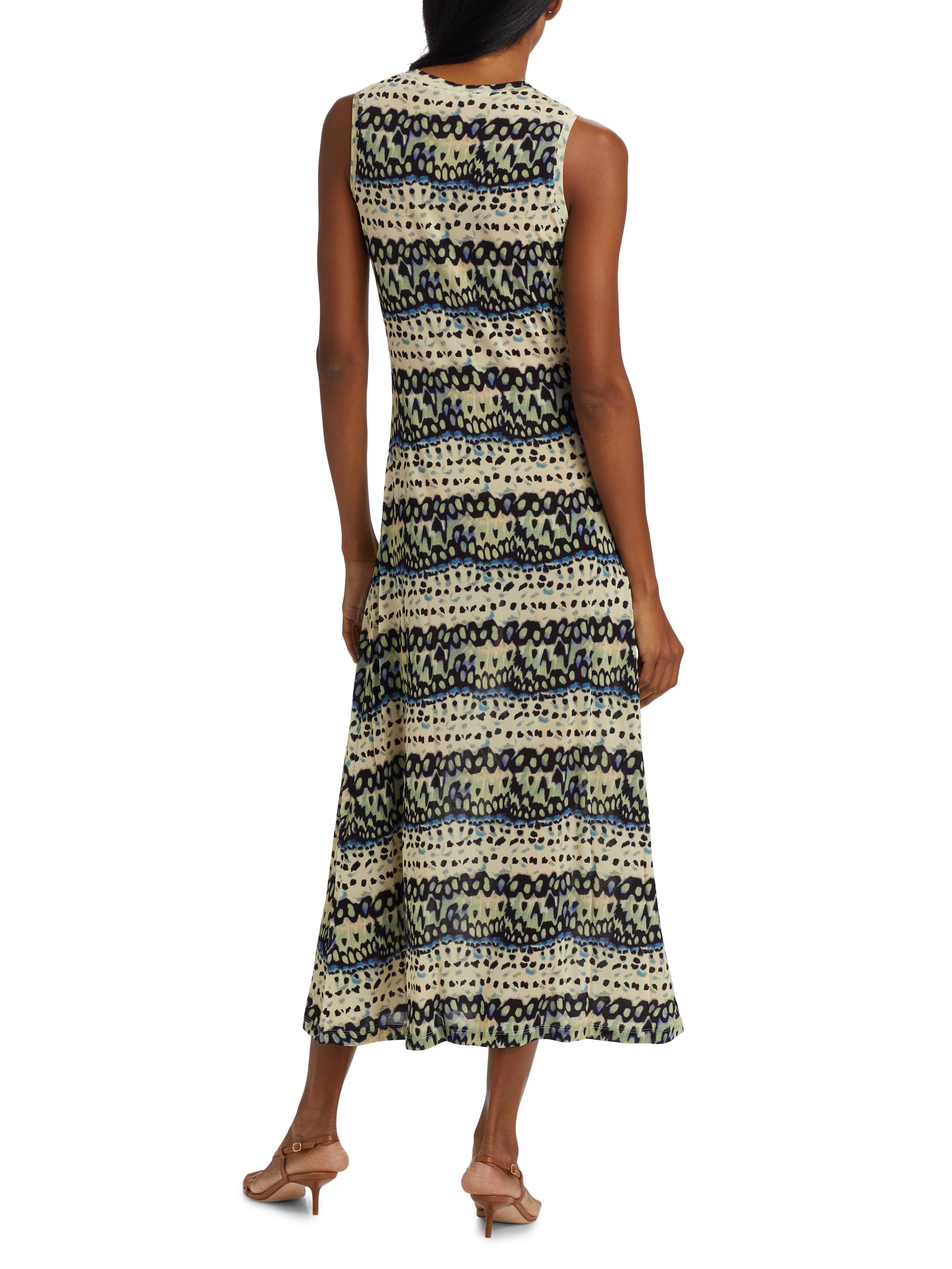 Ulla Johnson Orla Printed Tank Midi-Dress | Saks Fifth Avenue