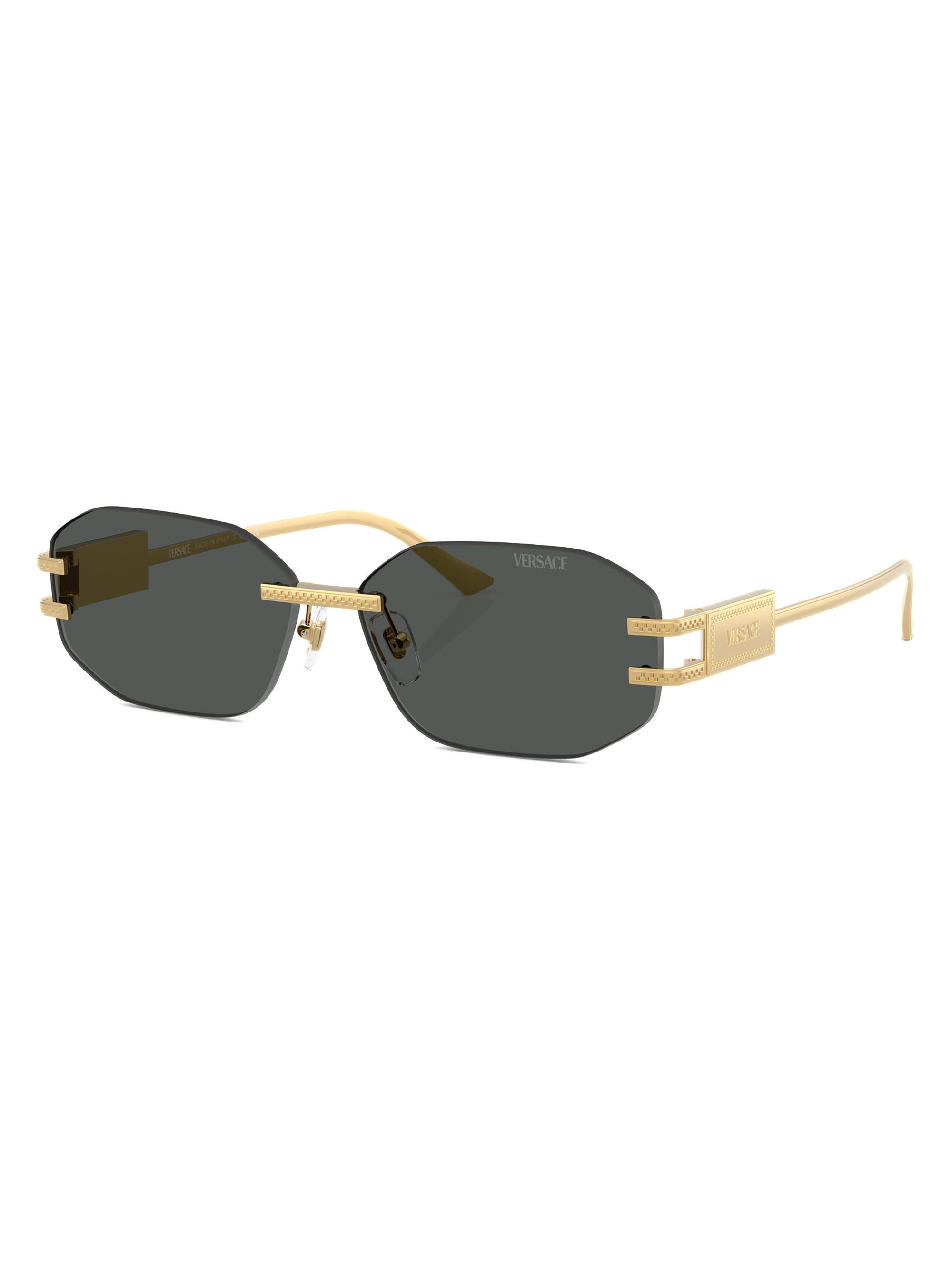 Versace 58MM Oval Sunglasses | Saks Fifth Avenue
