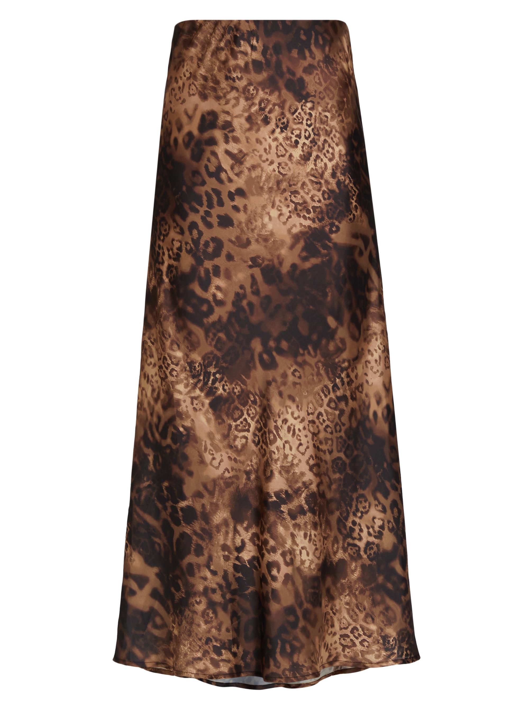 Ramy Brook Krisia Leopard Slip Midi-Skirt Saks Fifth Avenue