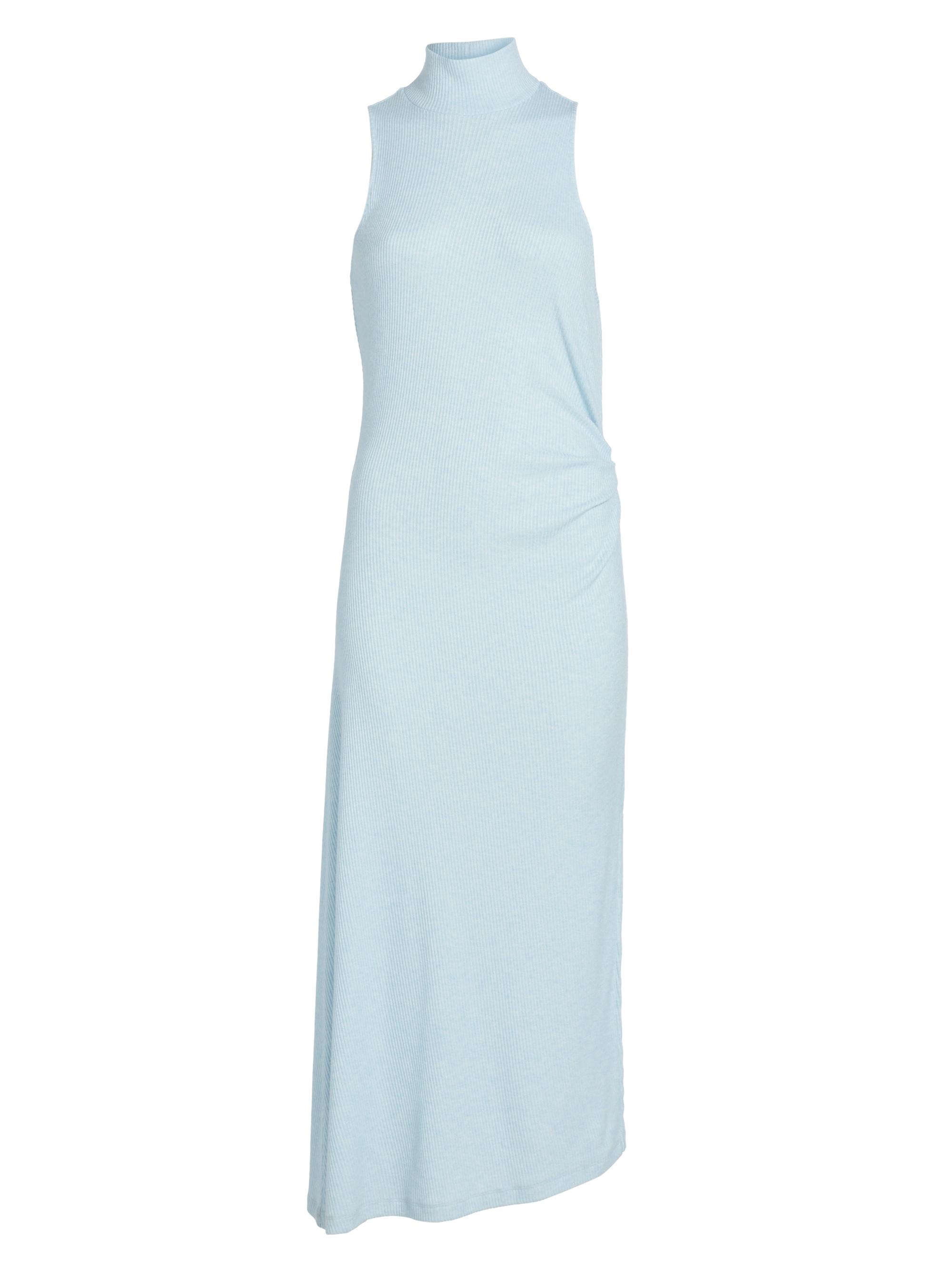Ramy Brook Women's Ximena Ruched Sleeveless Midi-Dress - Dream Blue