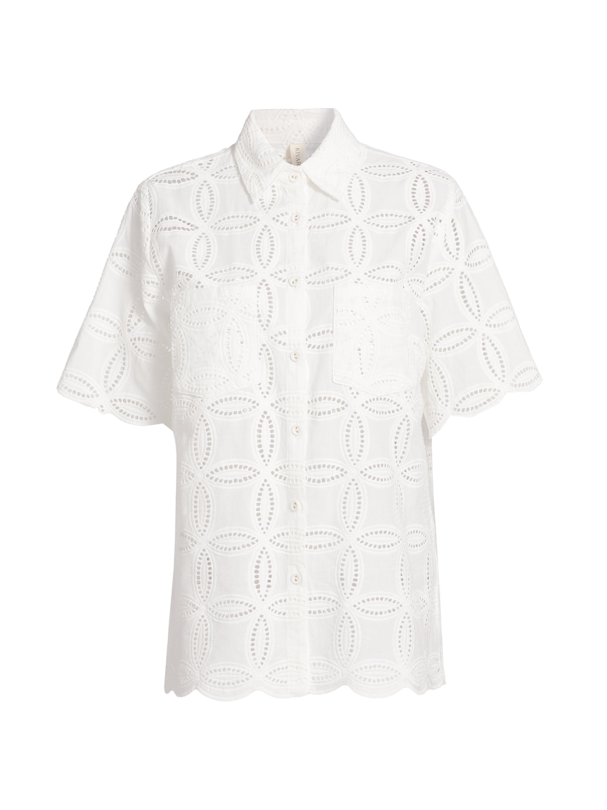 Kivari Women's Rio Cotton Shirt - White