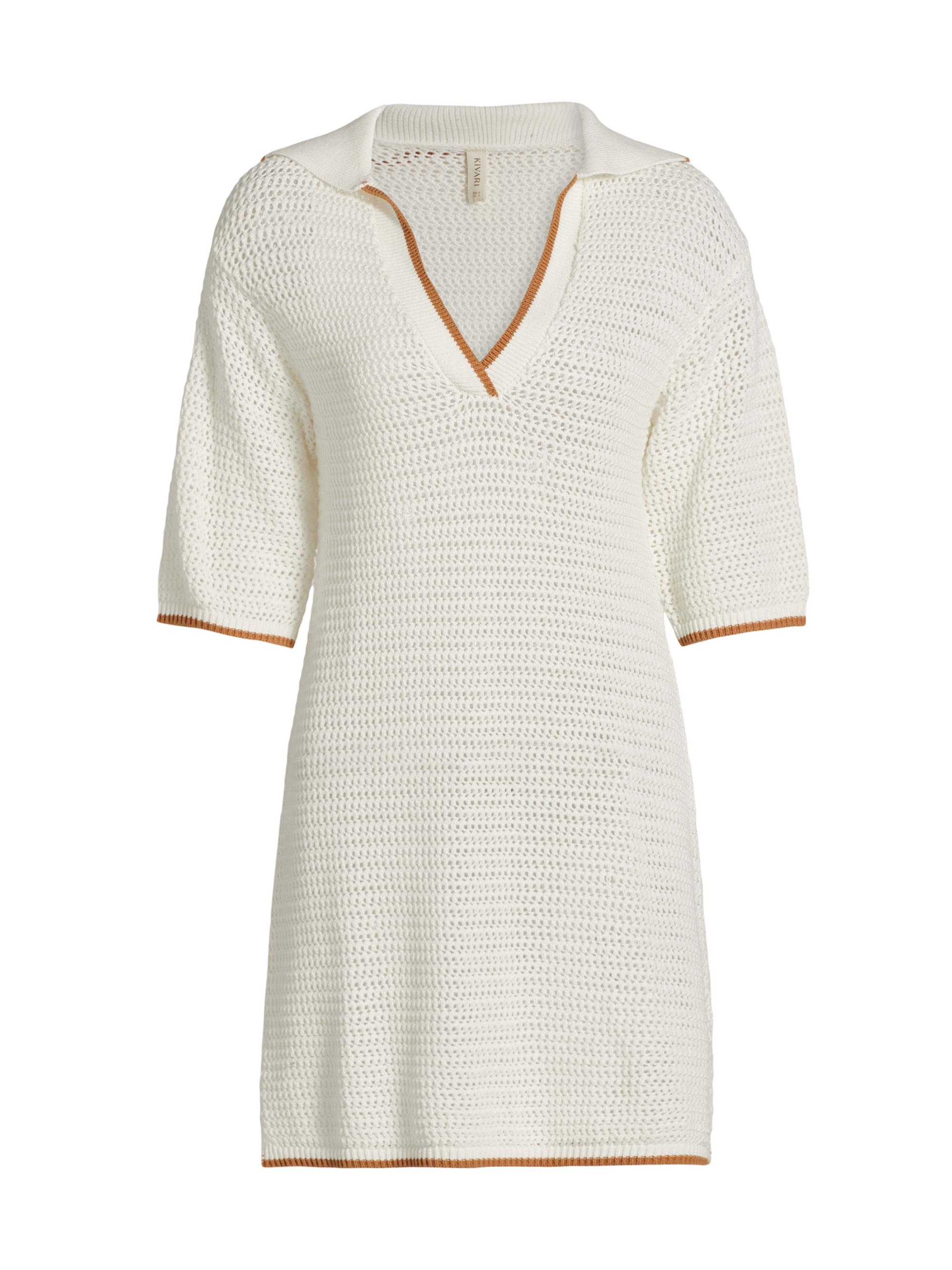 Kivari Women's Vivi Knit Minidress - White