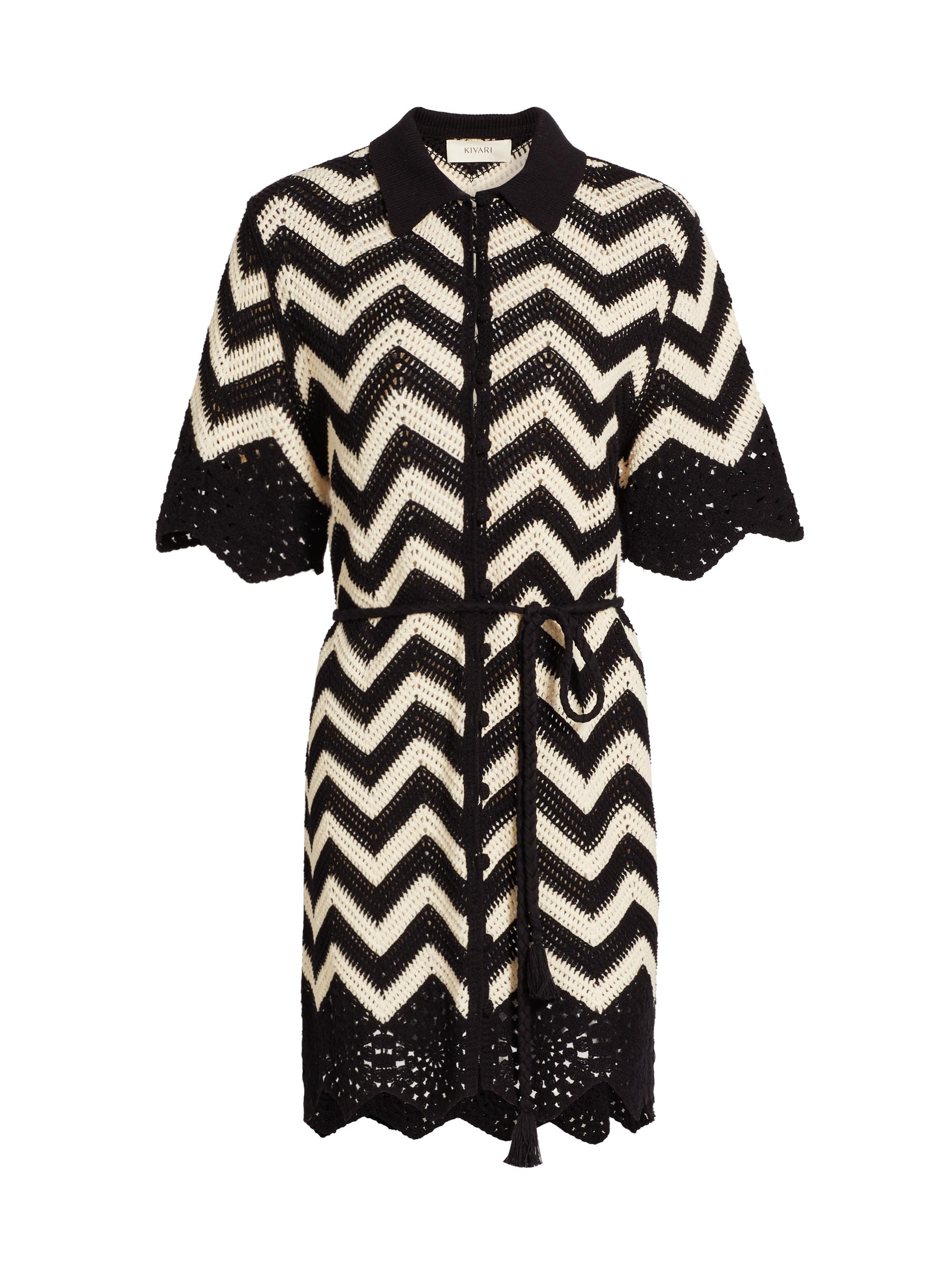 Kivari Women's Jacinta Chevron Minidress - Stripe