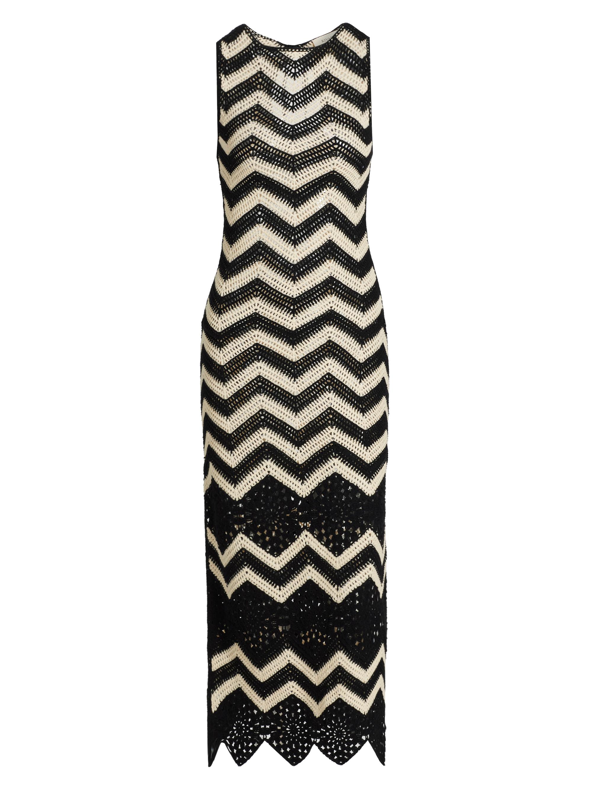 Kivari Women's Jacinta Chevron Maxi Dress - Stripe