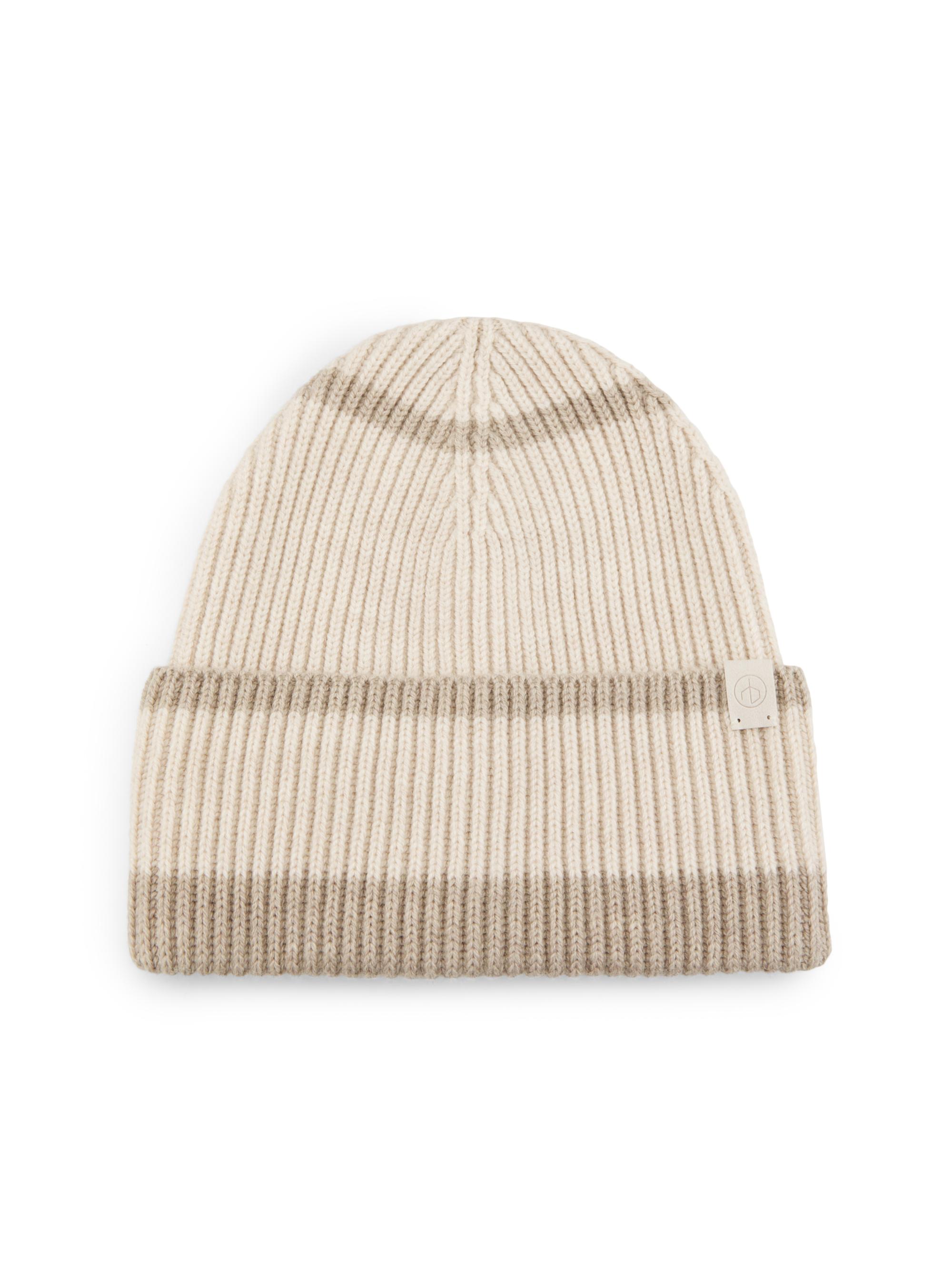 rag & bone Women's Blake Striped Wool Beanie - Light Blue