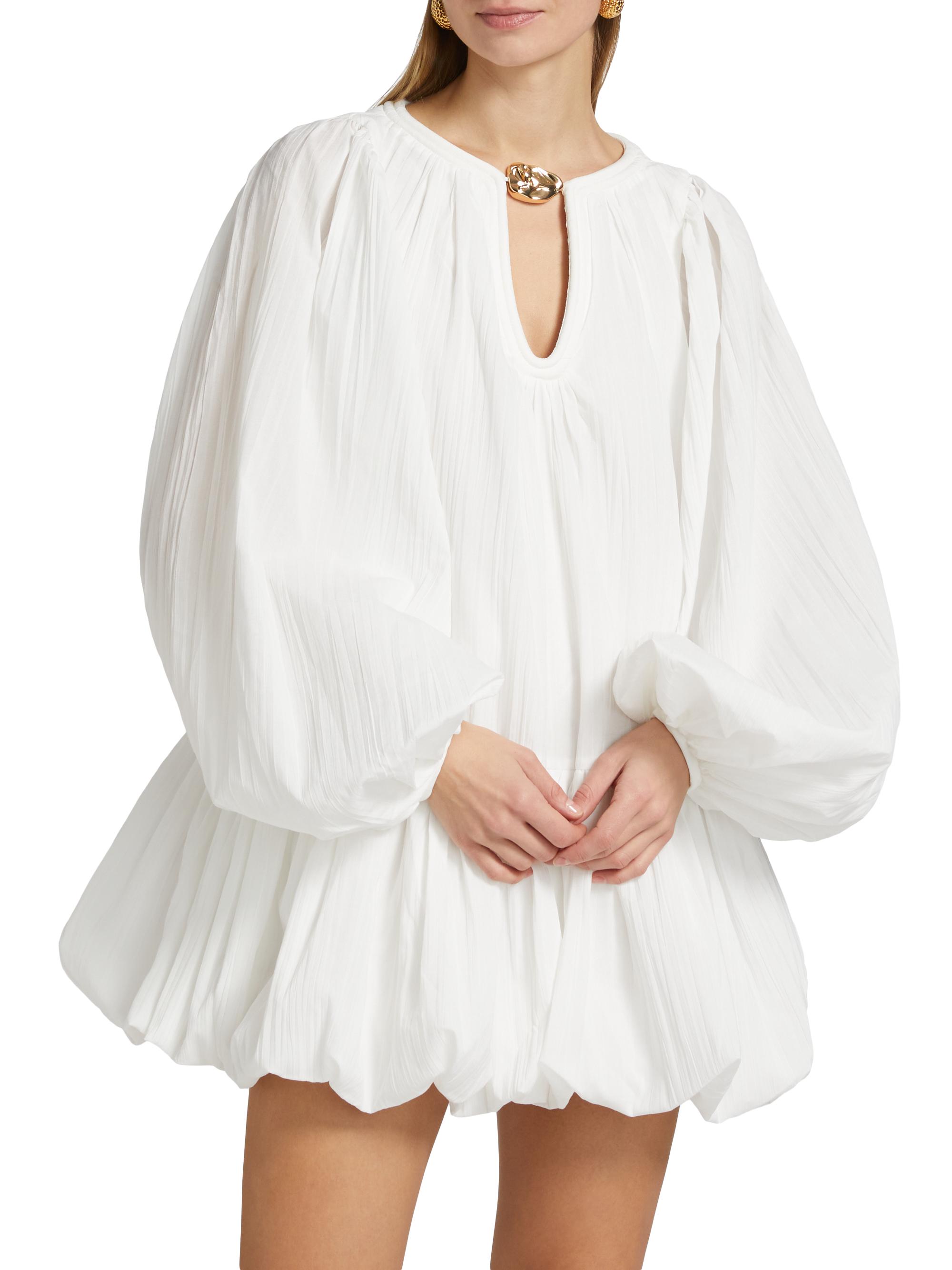 Radmoor Bubble-Hem Minidress