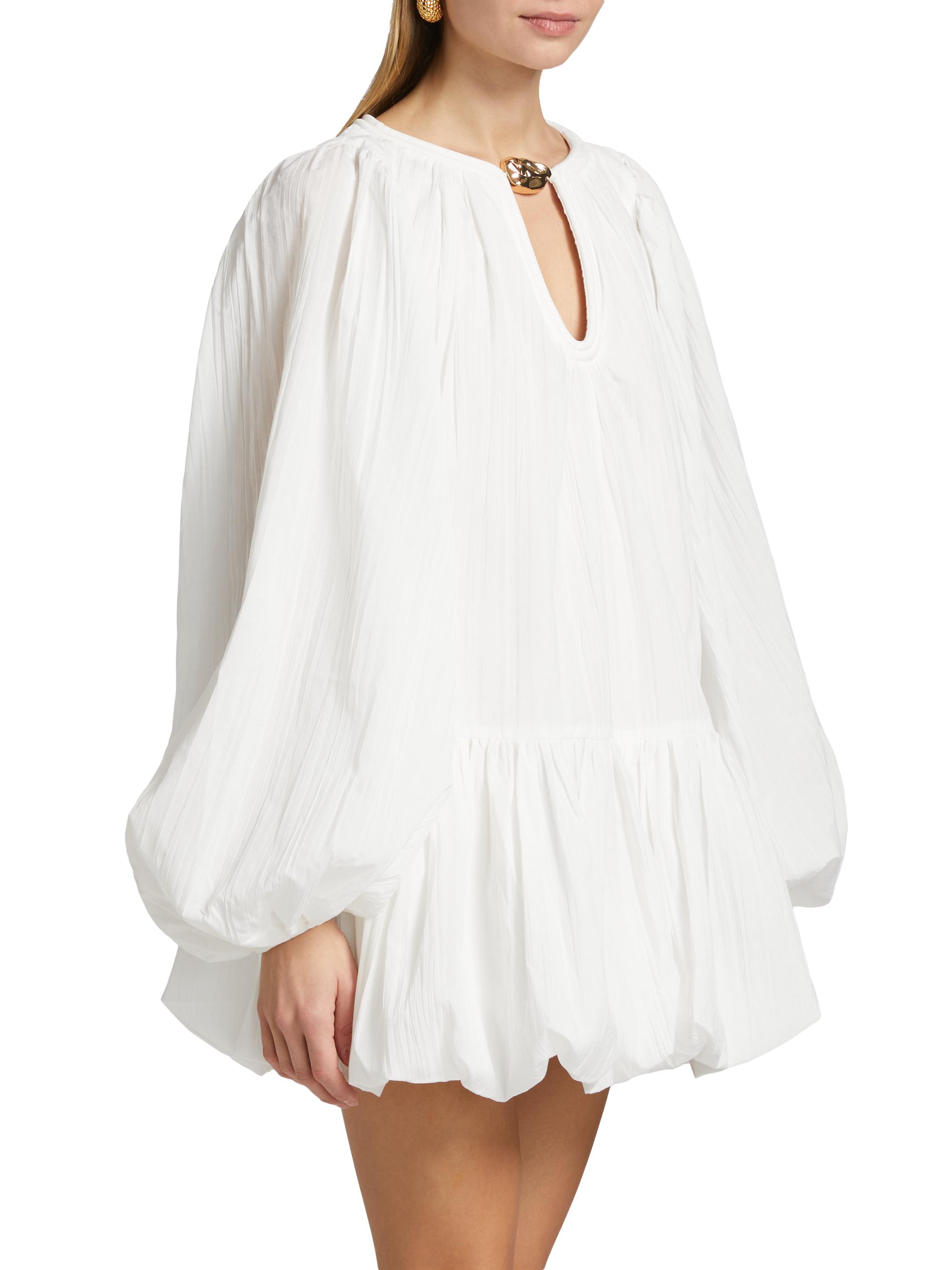 Radmoor Bubble-Hem Minidress