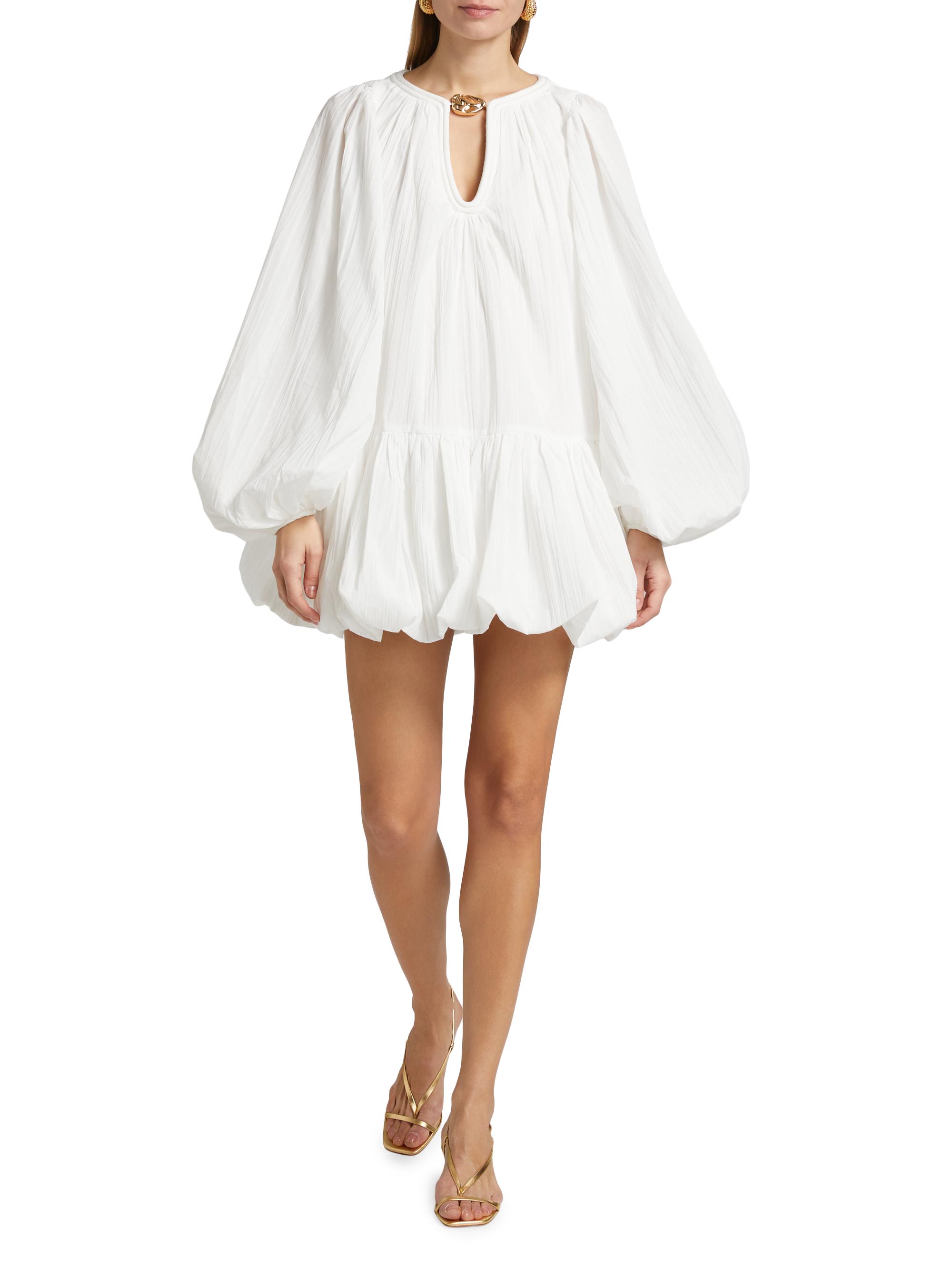 Radmoor Bubble-Hem Minidress