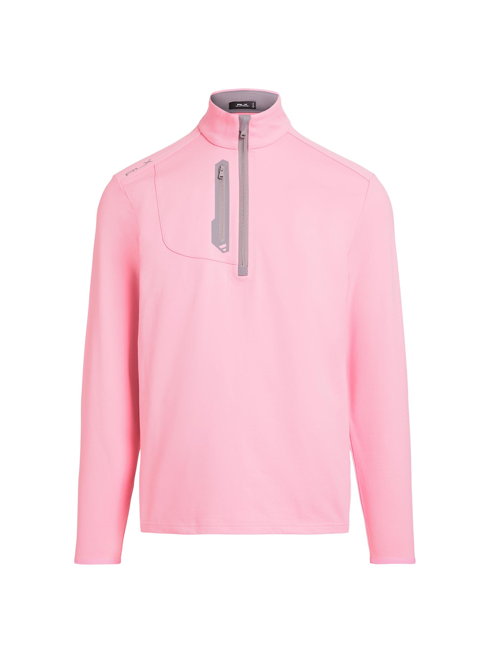 RLX Ralph Lauren Men's RLX Supersmooth Jersey Zip Jacket - Pink Flamingo