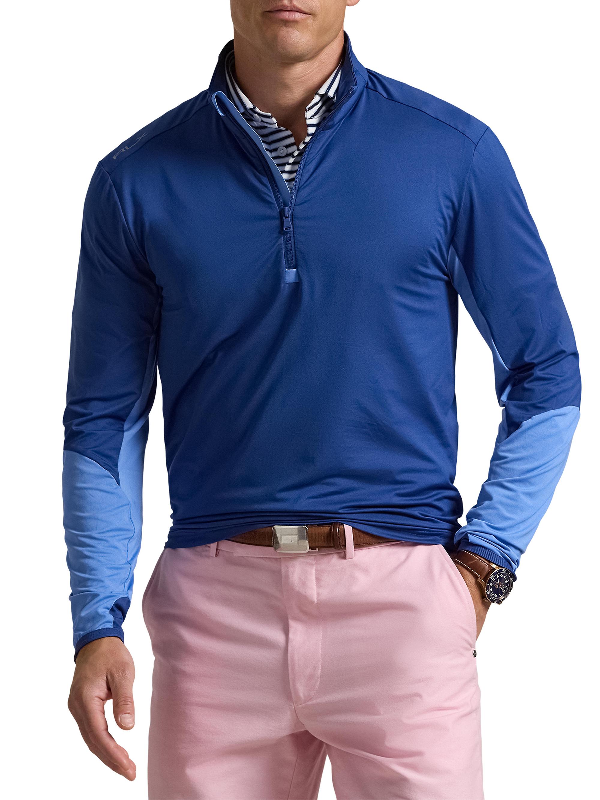 Polo Ralph Lauren Jersey Quarter-Zip Sweater | Saks Fifth Avenue