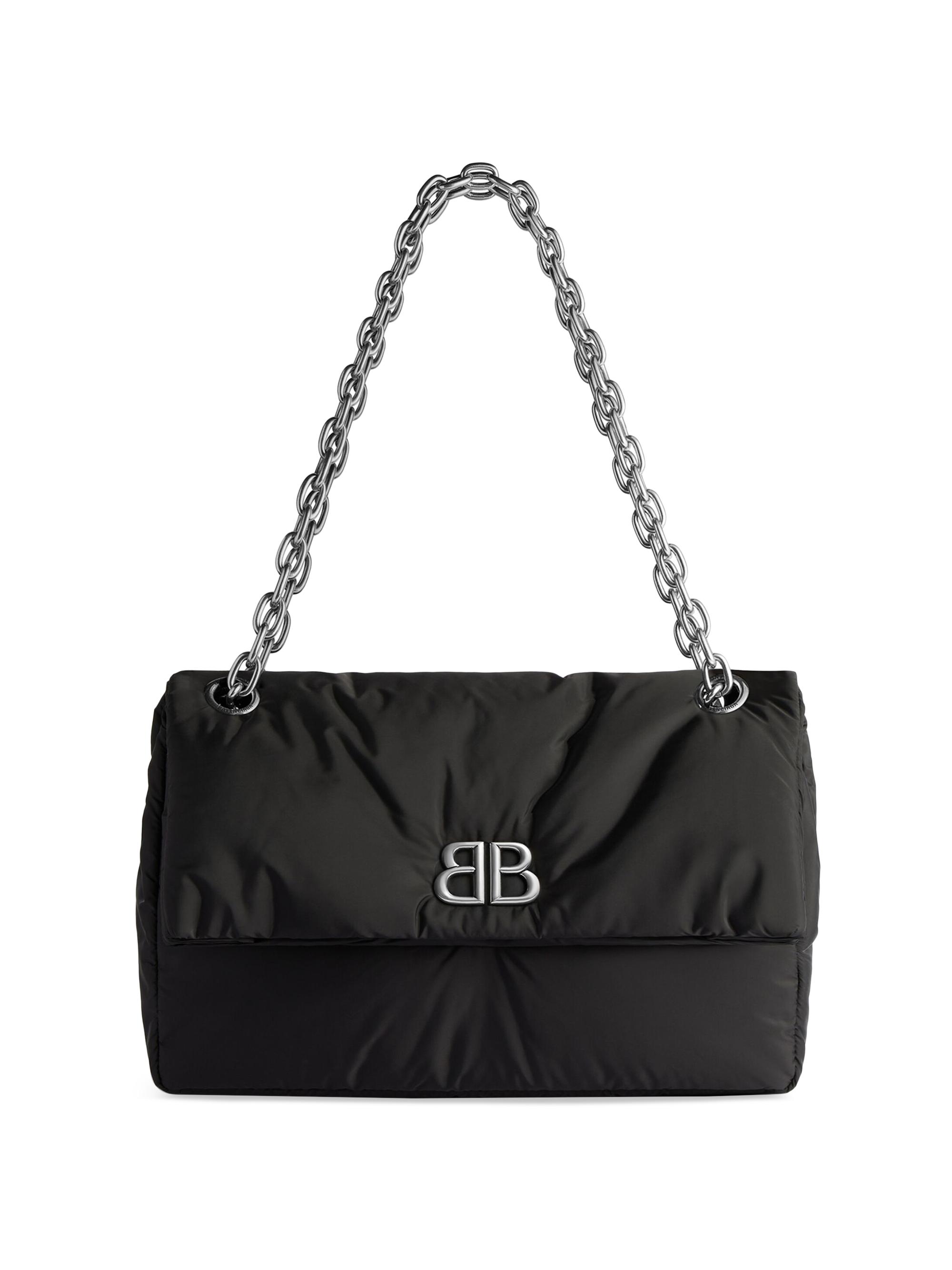 Balenciaga Women's Monaco  Chain Bag - Black