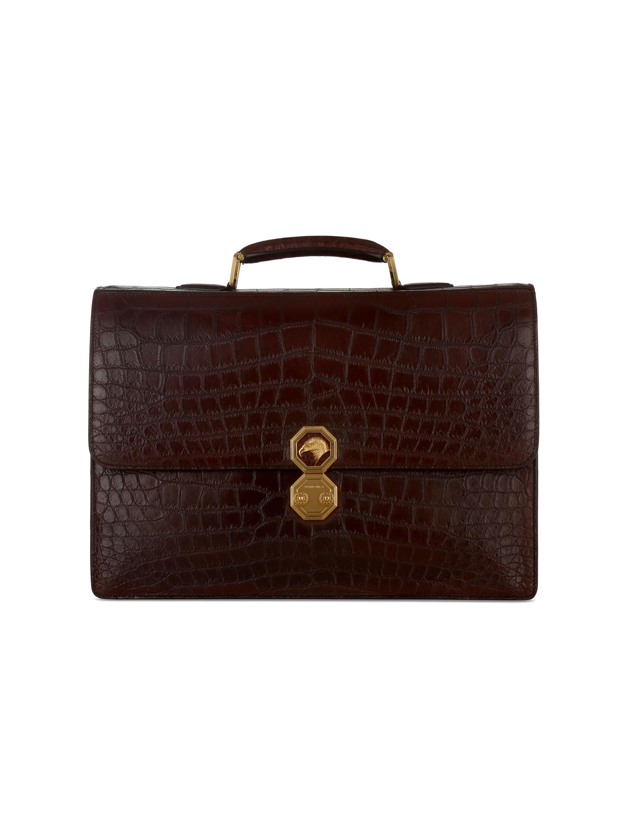 Stefano Ricci Men's Briefcase - Brown