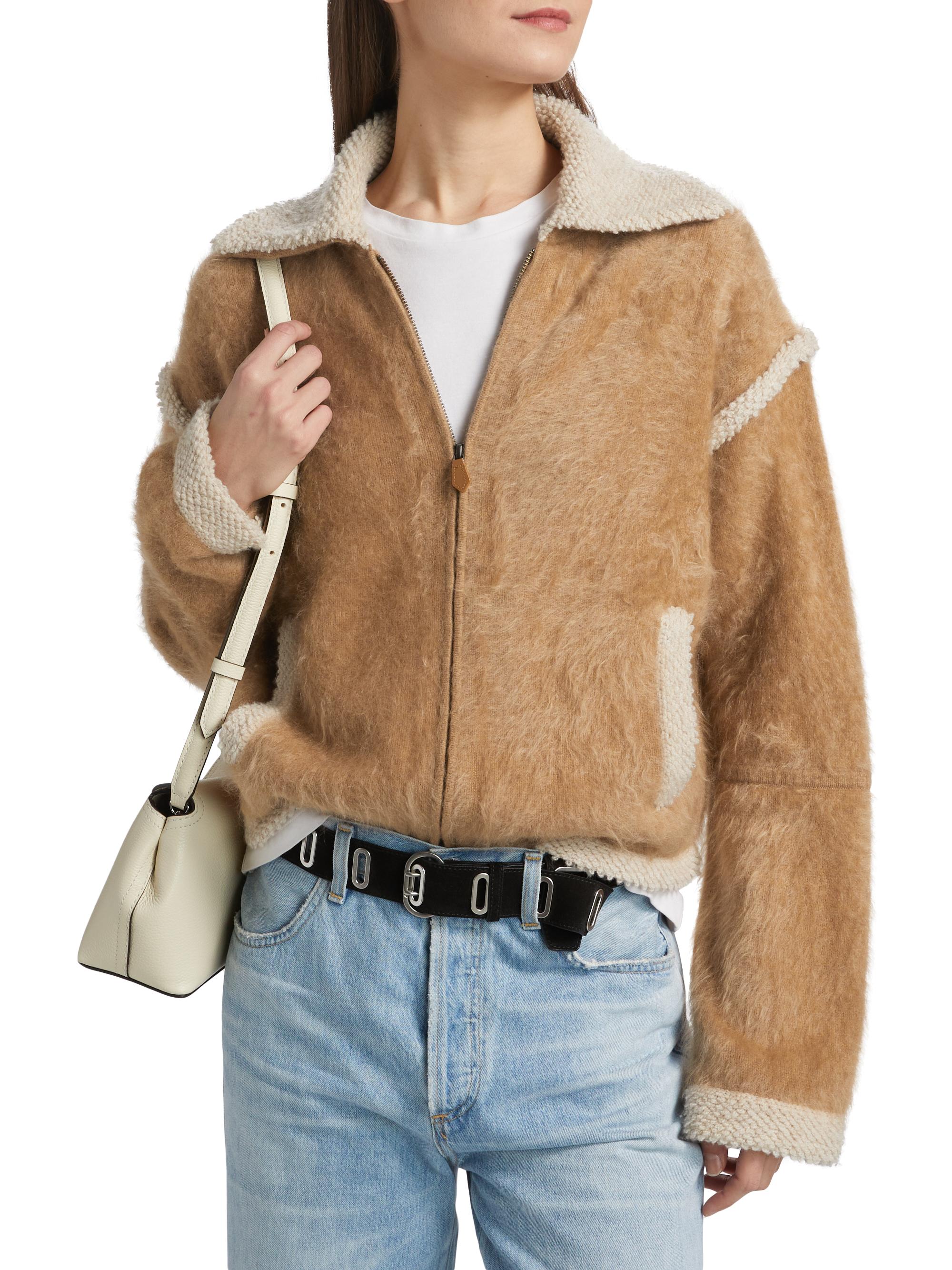 Guest in Residence Grizzly Cashmere ​Bomber Jacket | Saks Fifth Avenue