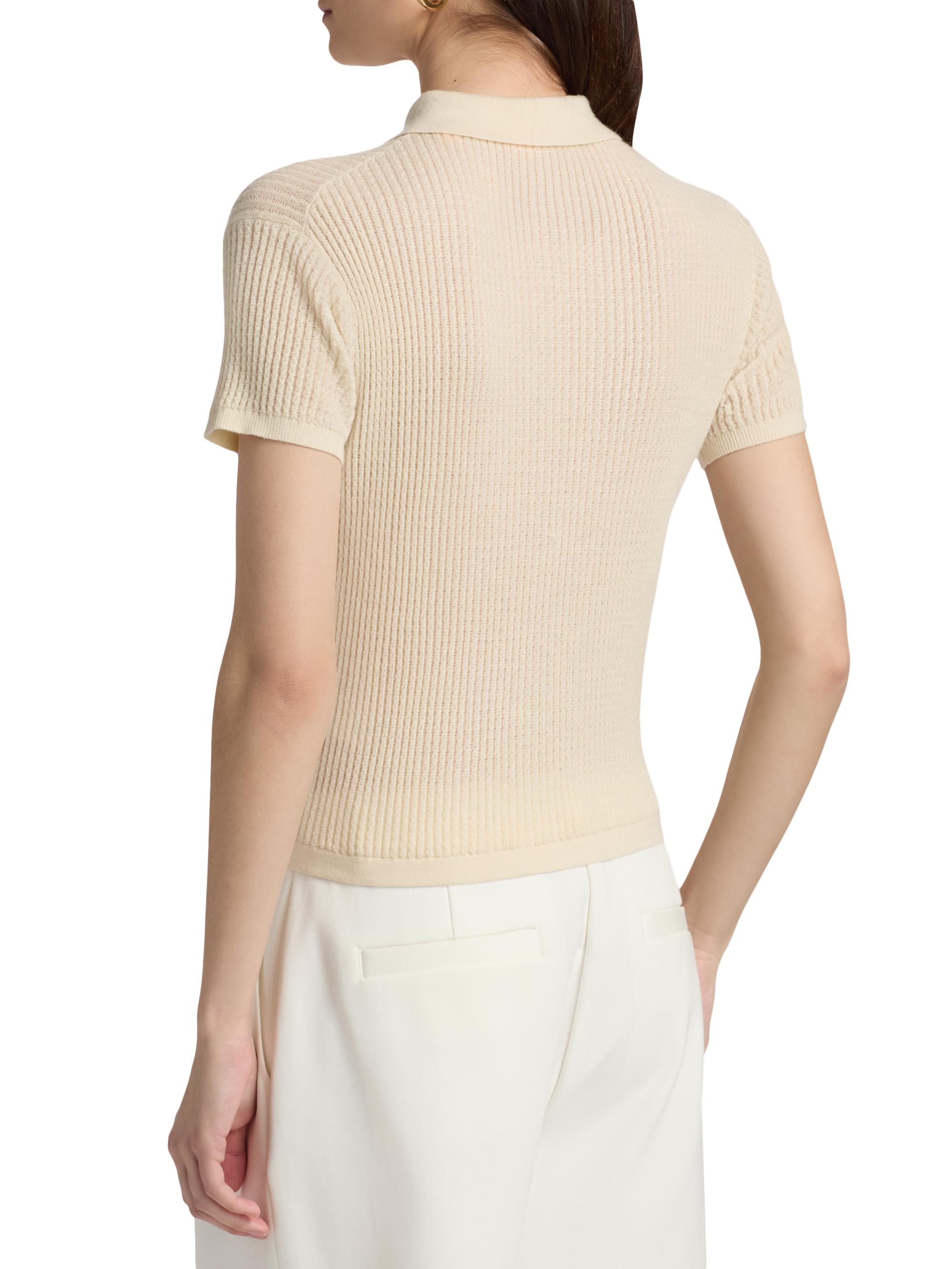 Guest in Residence Shrunken Cashmere Polo Shirt | Saks Fifth Avenue
