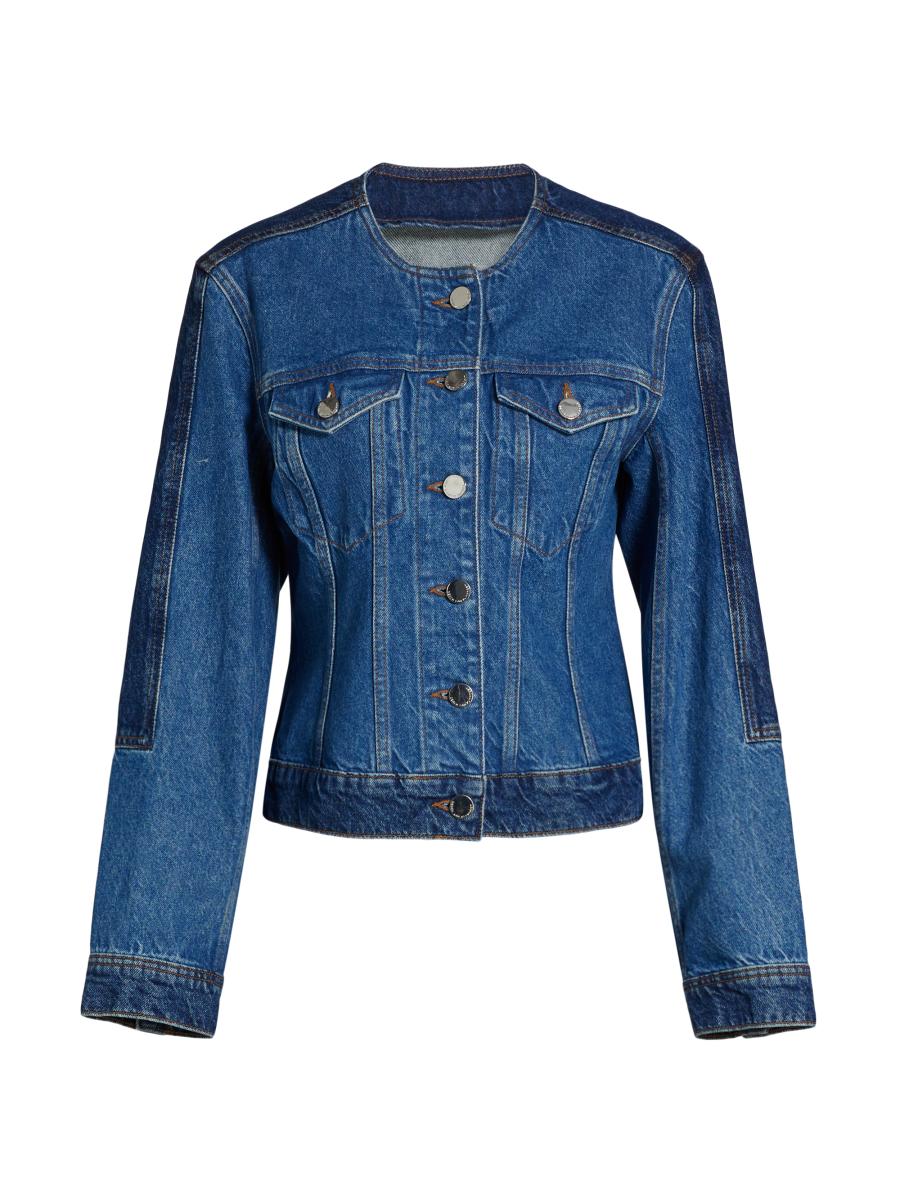 【Her lip to 】Everyday Denim Jacket Her lip to】Everyday Denim Jacket ブルー M