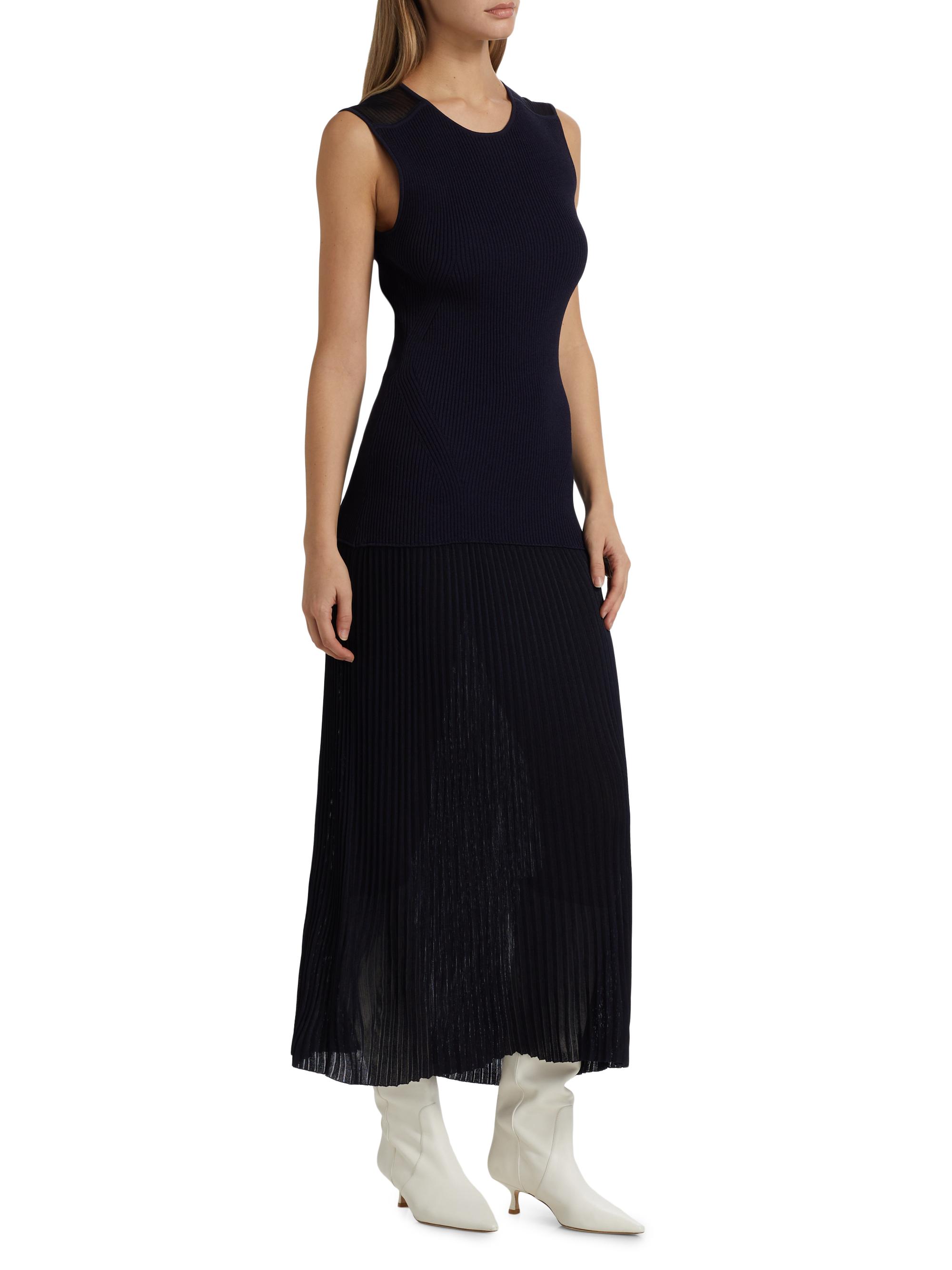 Derek Lam 10 Crosby Lecco Rib-Knit Cocktail Dress | Saks Fifth Avenue