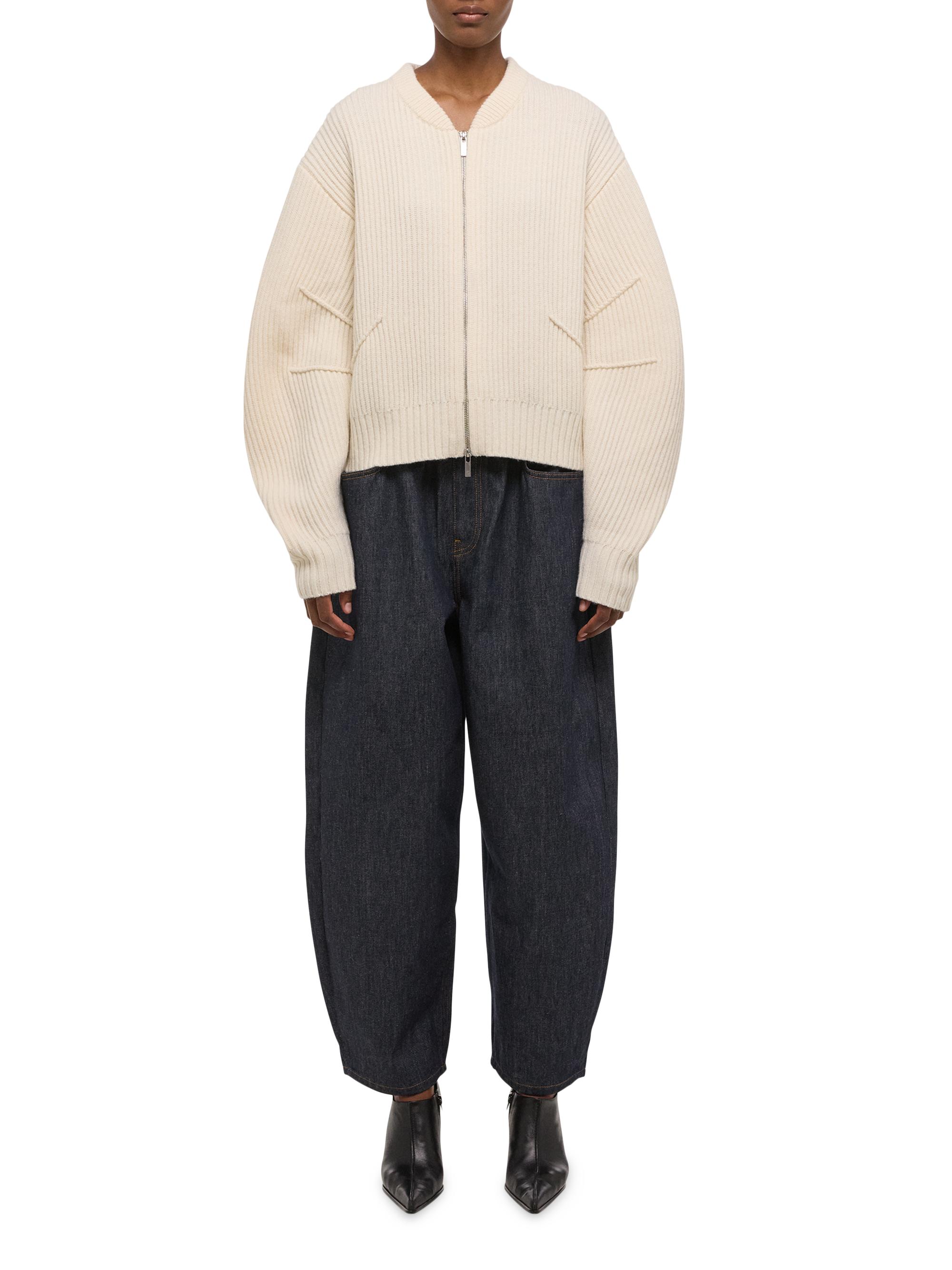洋楽 BINGI Helmut Lang Apex Wool-Blend Zip-Up Cardigan | Saks Fifth Avenue