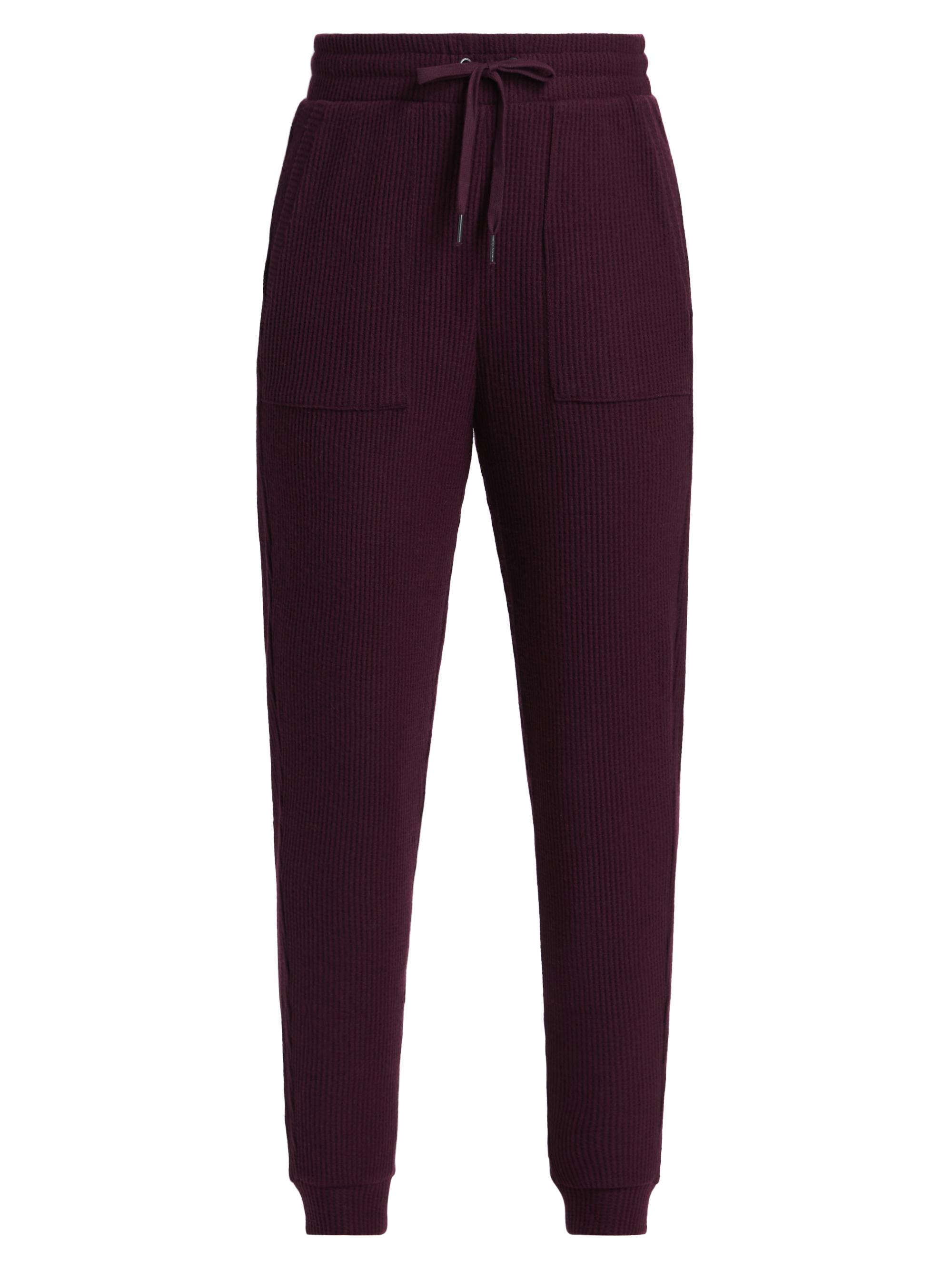 Splendid Women's London Ribbed Lounge Joggers - Plum