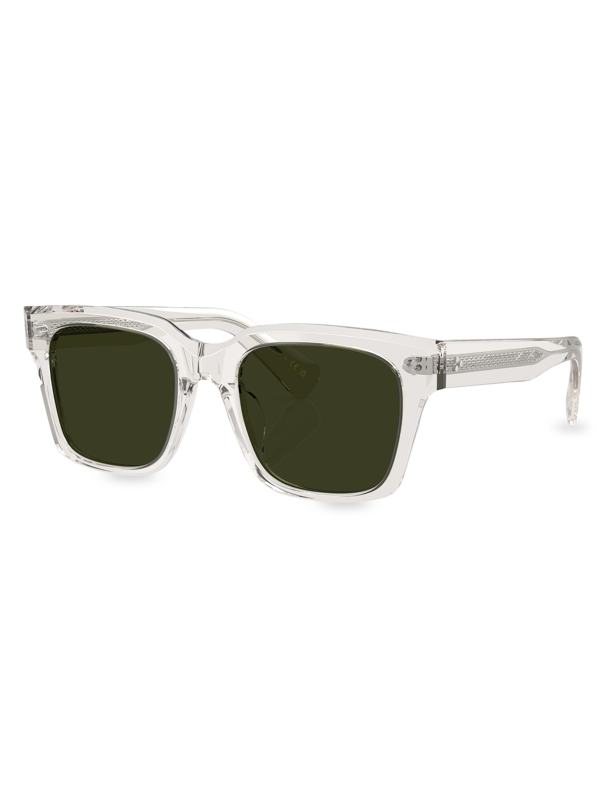 Oliver Peoples Men's Ollice 52MM Pillow Sunglasses - Grey