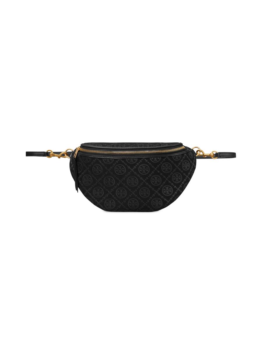 Tory Burch T Monogram Cotton-Blend Belt Bag | Saks Fifth Avenue