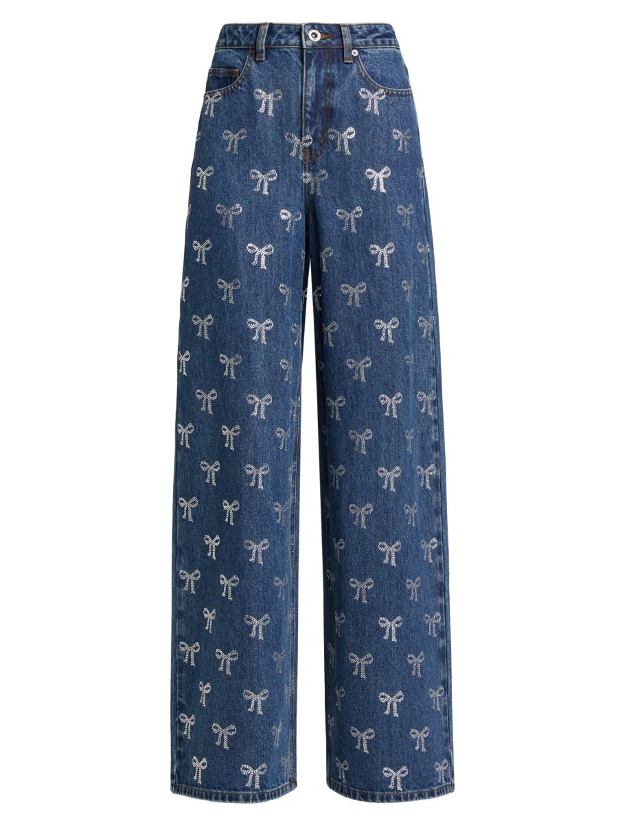パンツ self portrait bow straight trousers SELF-PORTRAIT Pant | eBay