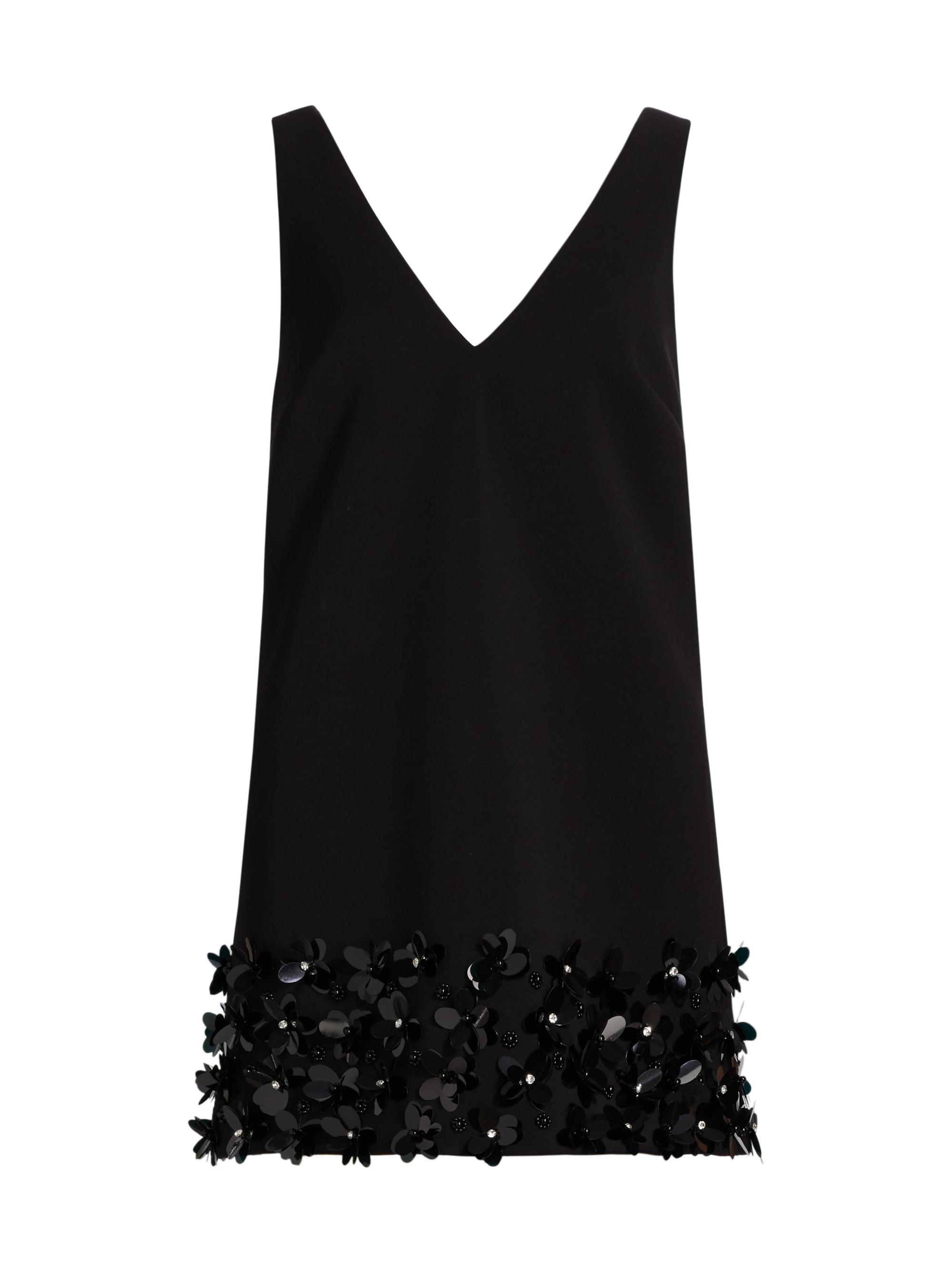 Self-Portrait Sequined Crepe A-Line Minidress | Saks Fifth Avenue