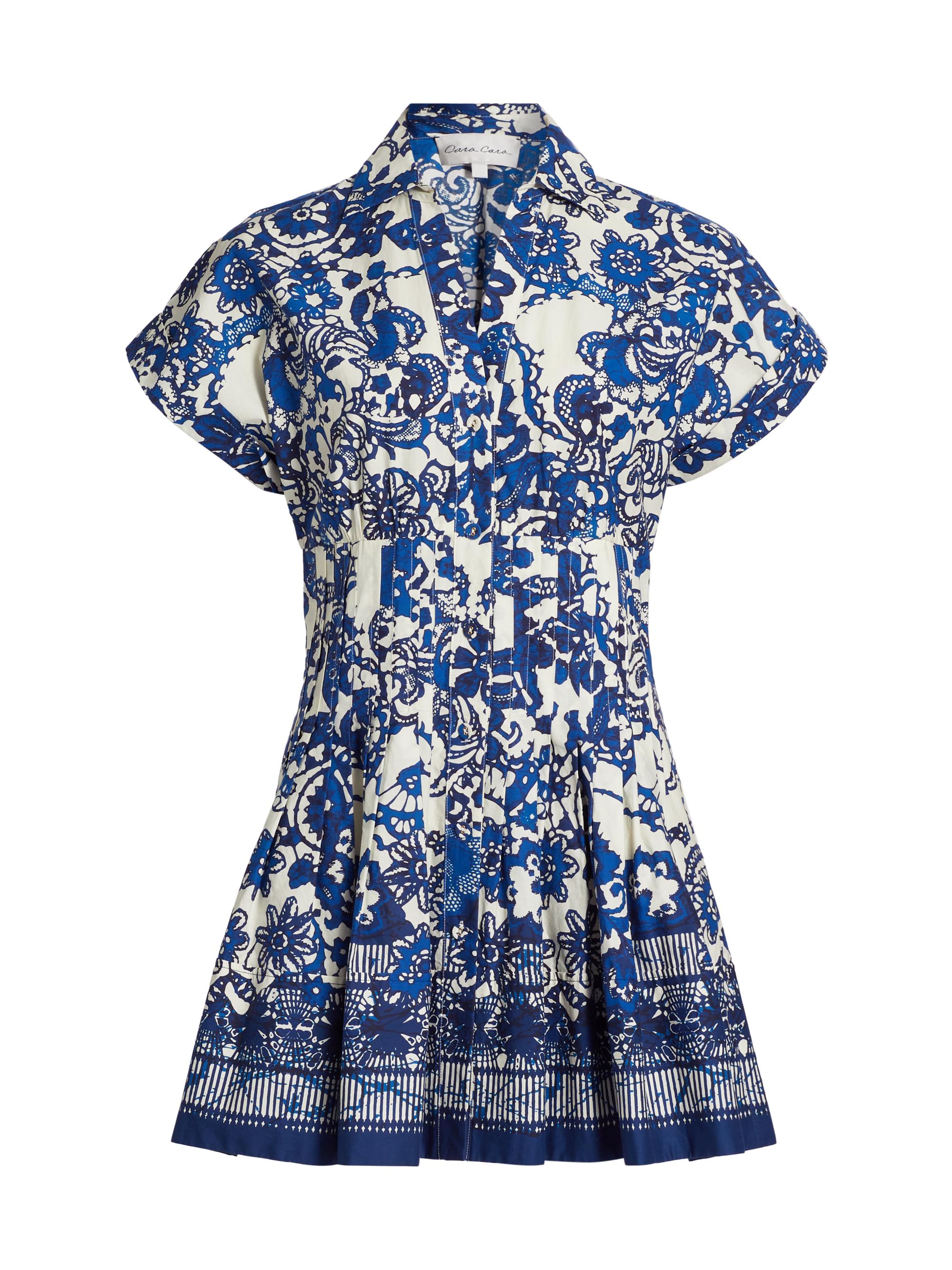 Cara Cara Nash Cotton Poplin Minidress | Saks Fifth Avenue