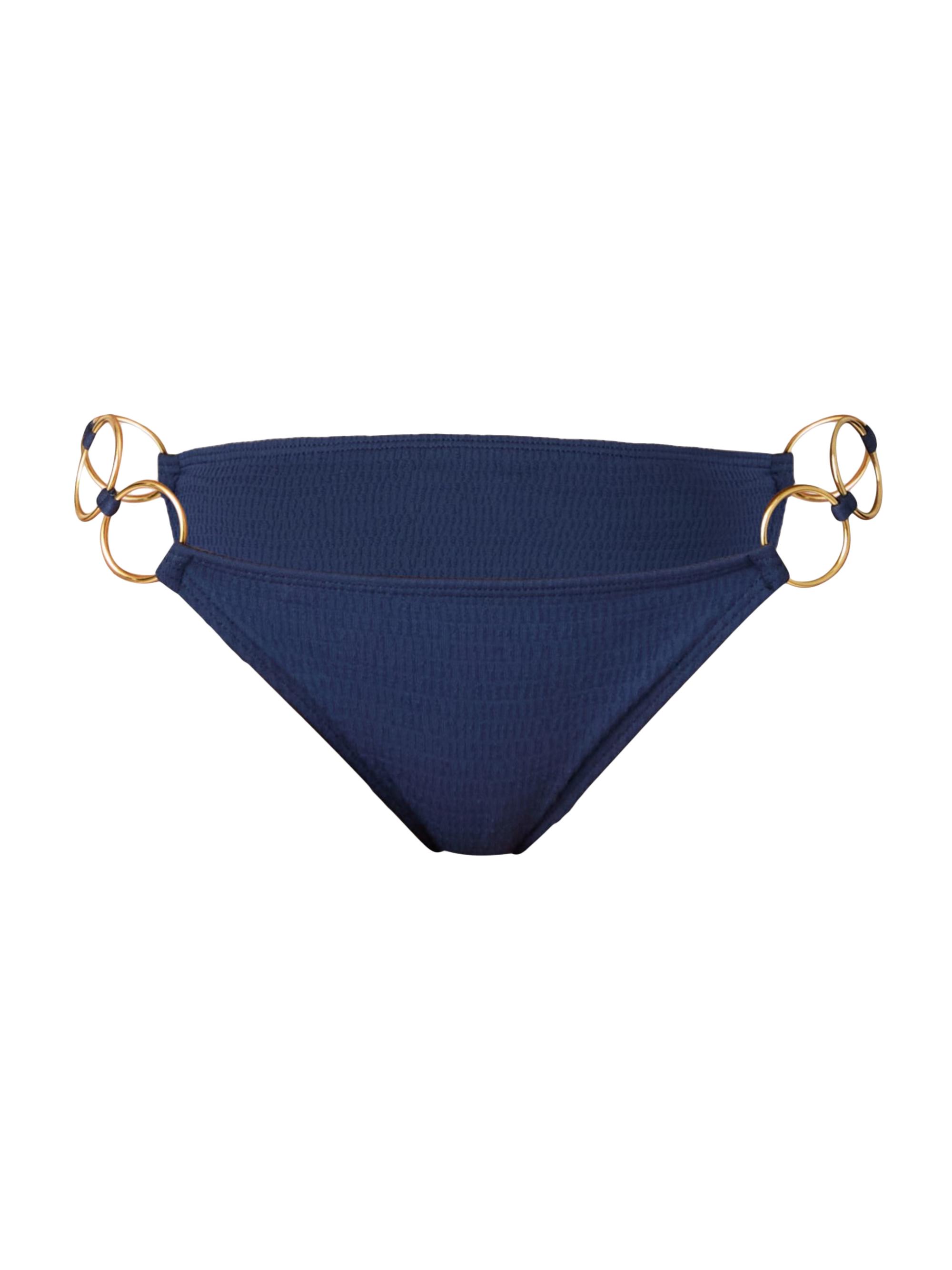 Shoshanna Women's Side Ring Bikini Bottom - Navy