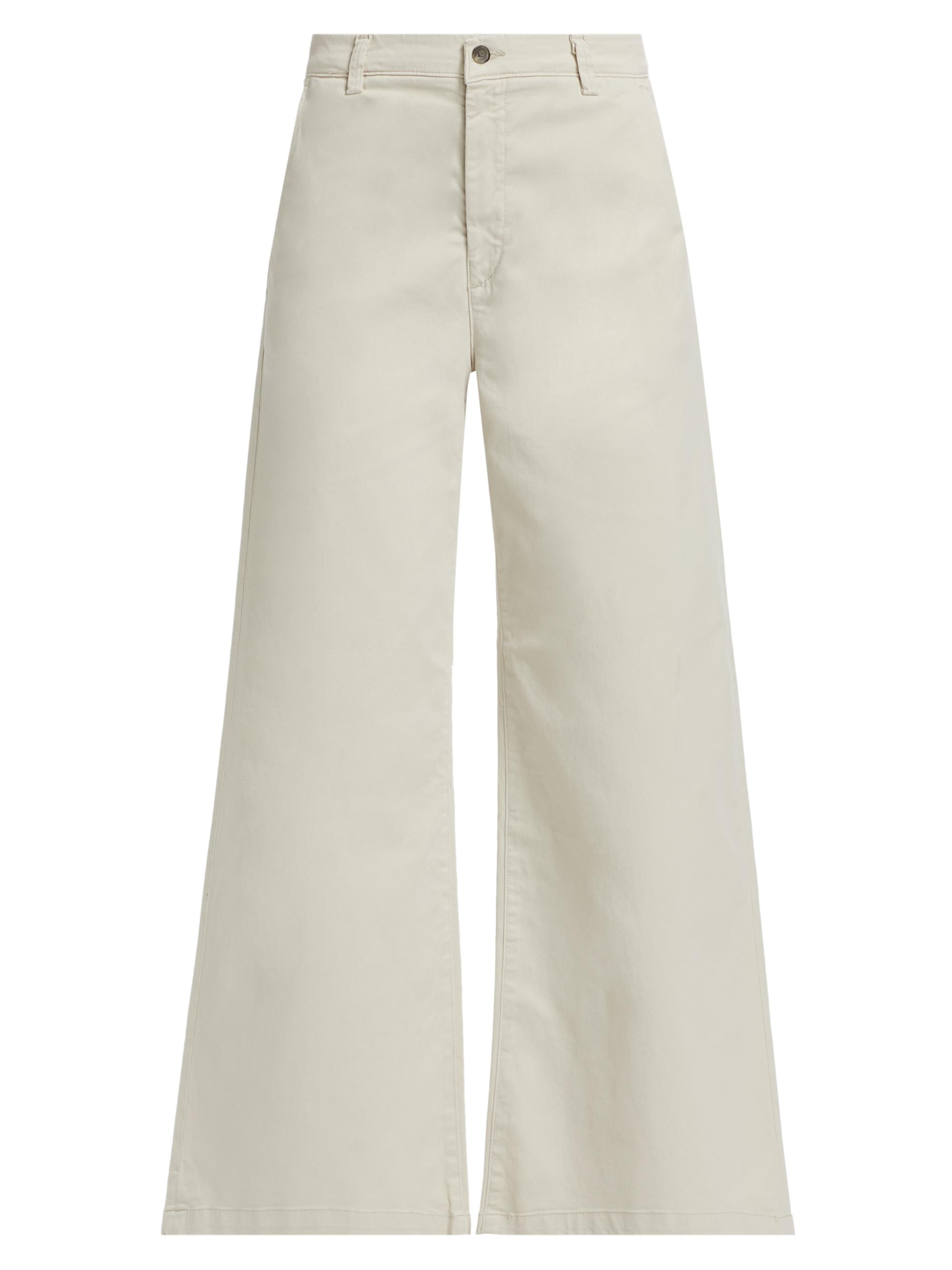 AG Jeans Women's Caden Mid-Rise Wide-Leg Pants - Pumice