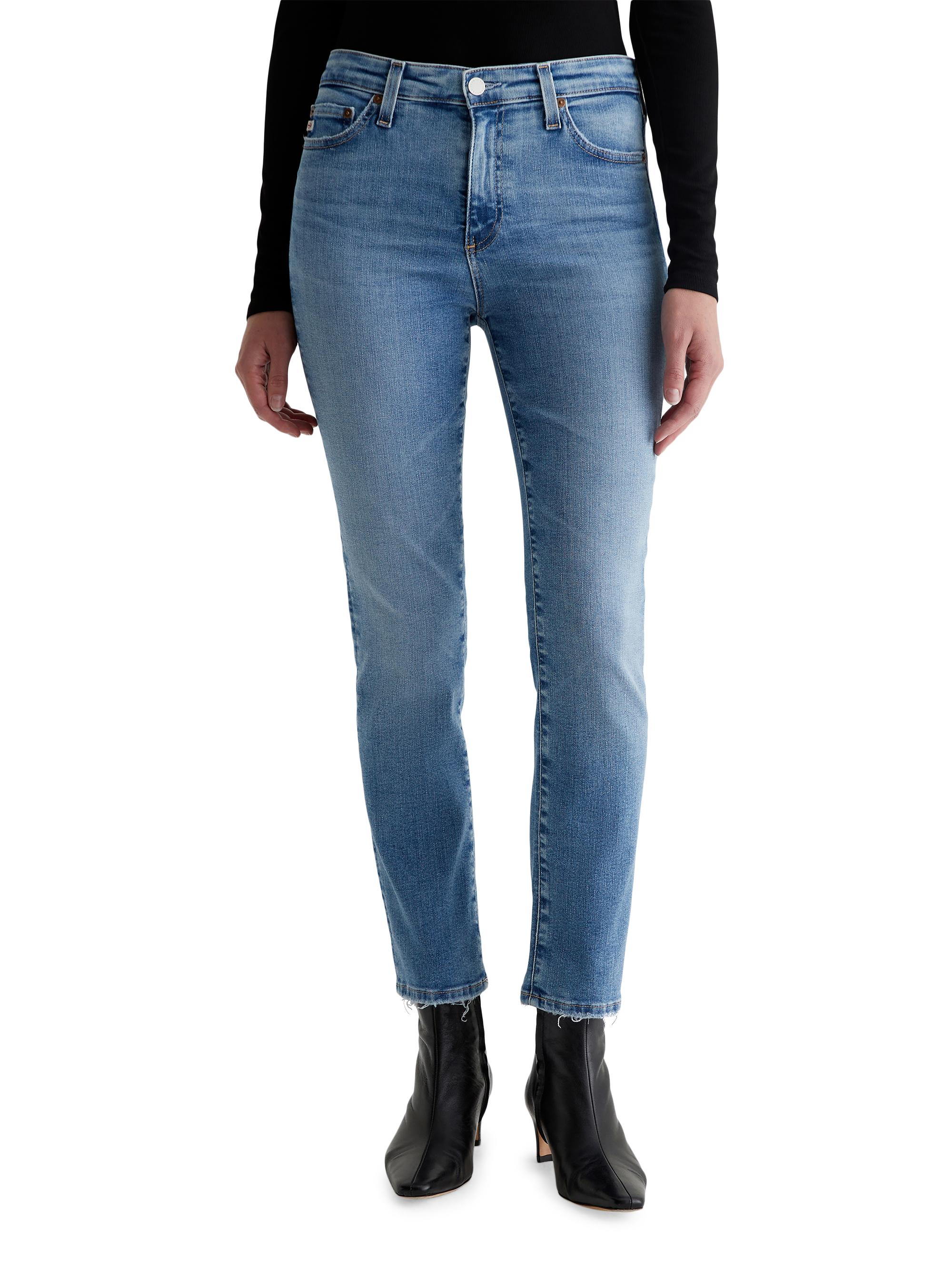 AG Jeans Women's Mari Straight-Leg Crop Jeans - Eighteen Years Avalon