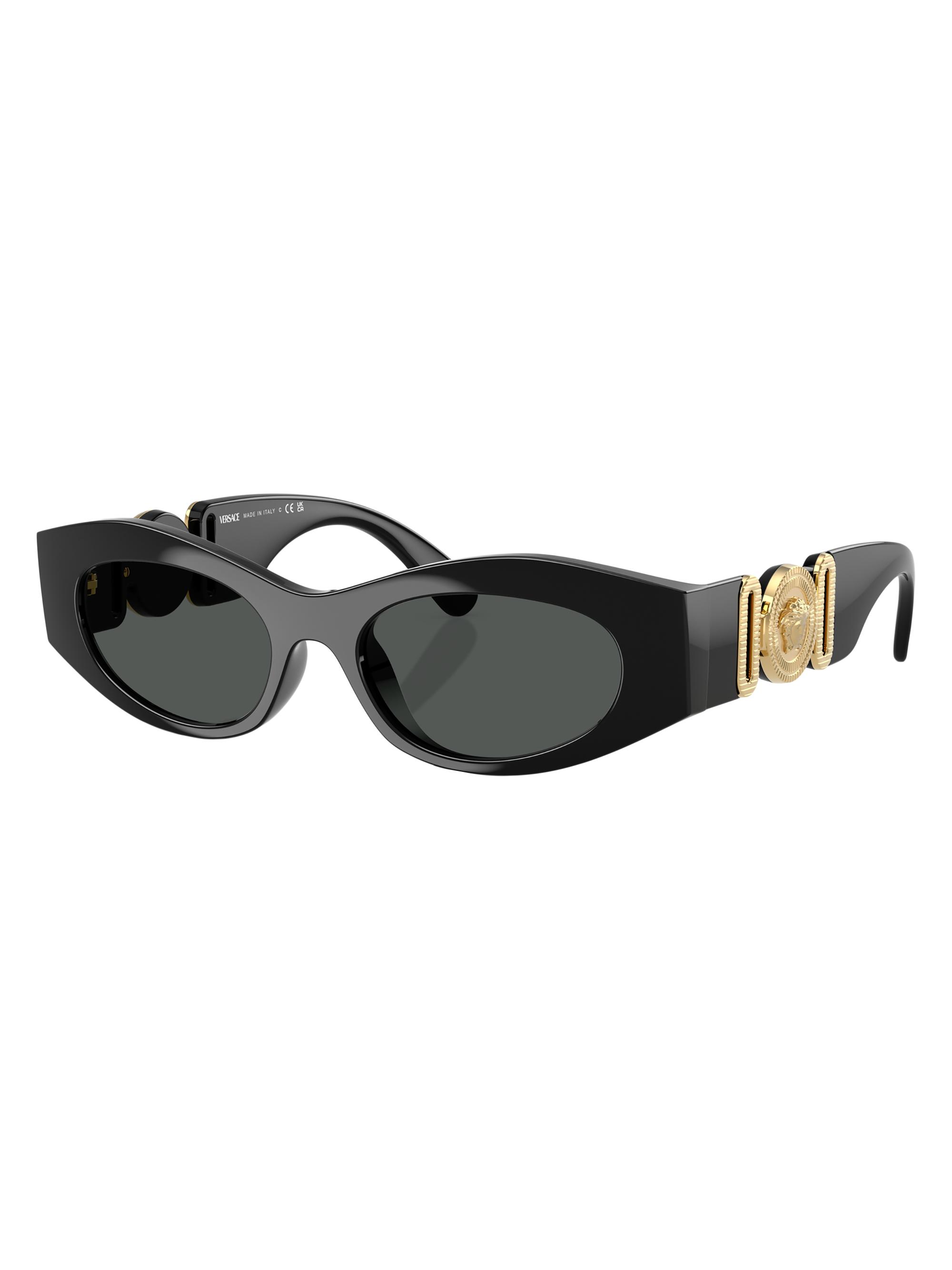 Miu Miu 54MM Logo-Accented Oval Sunglasses | Saks Fifth Avenue