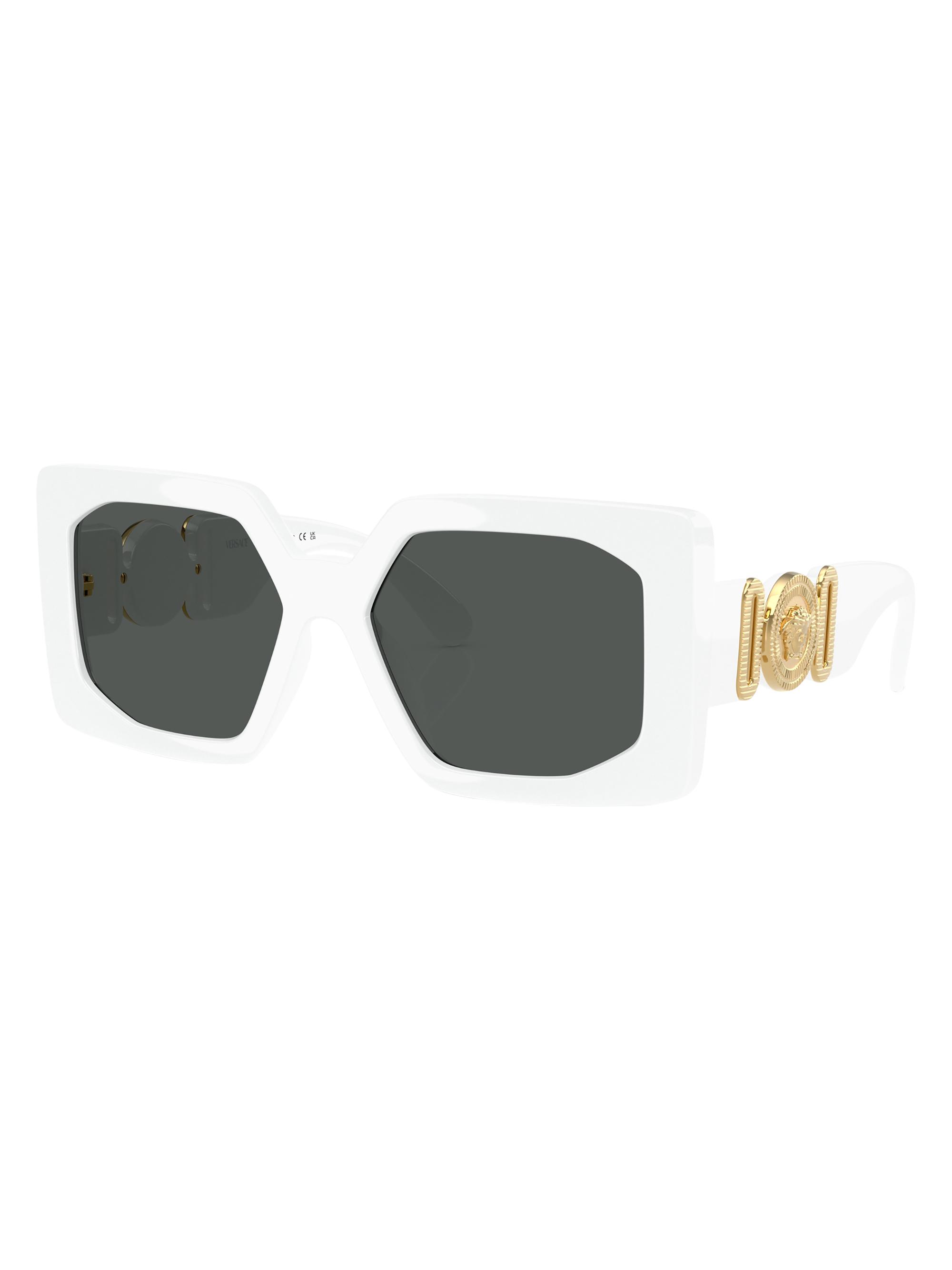Versace Medusa Biggie 55MM Square Sunglasses | Saks Fifth Avenue
