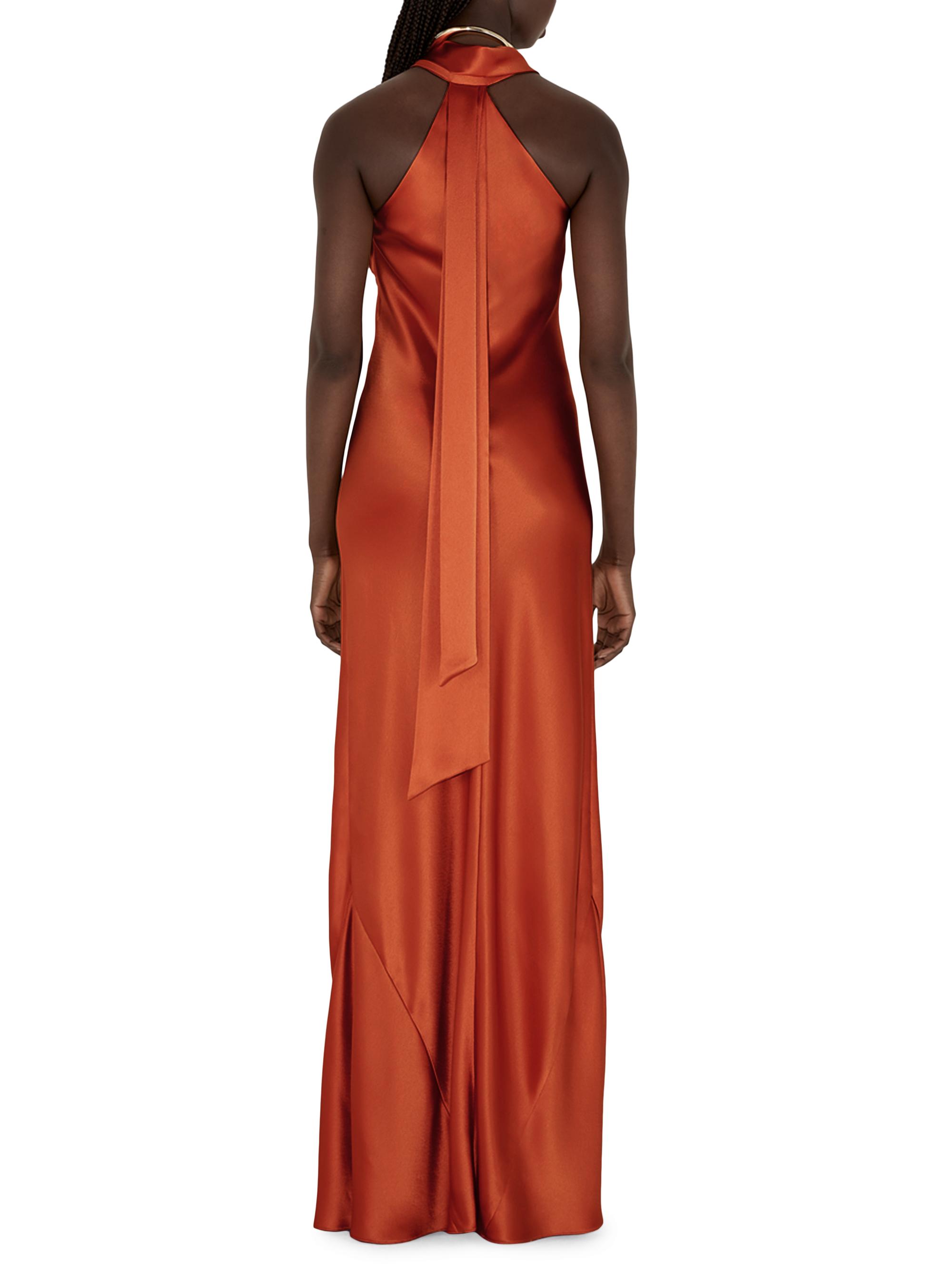 galvan pandora asymmetrical bias cut dress Rent Silk Galvan Pandora Dress