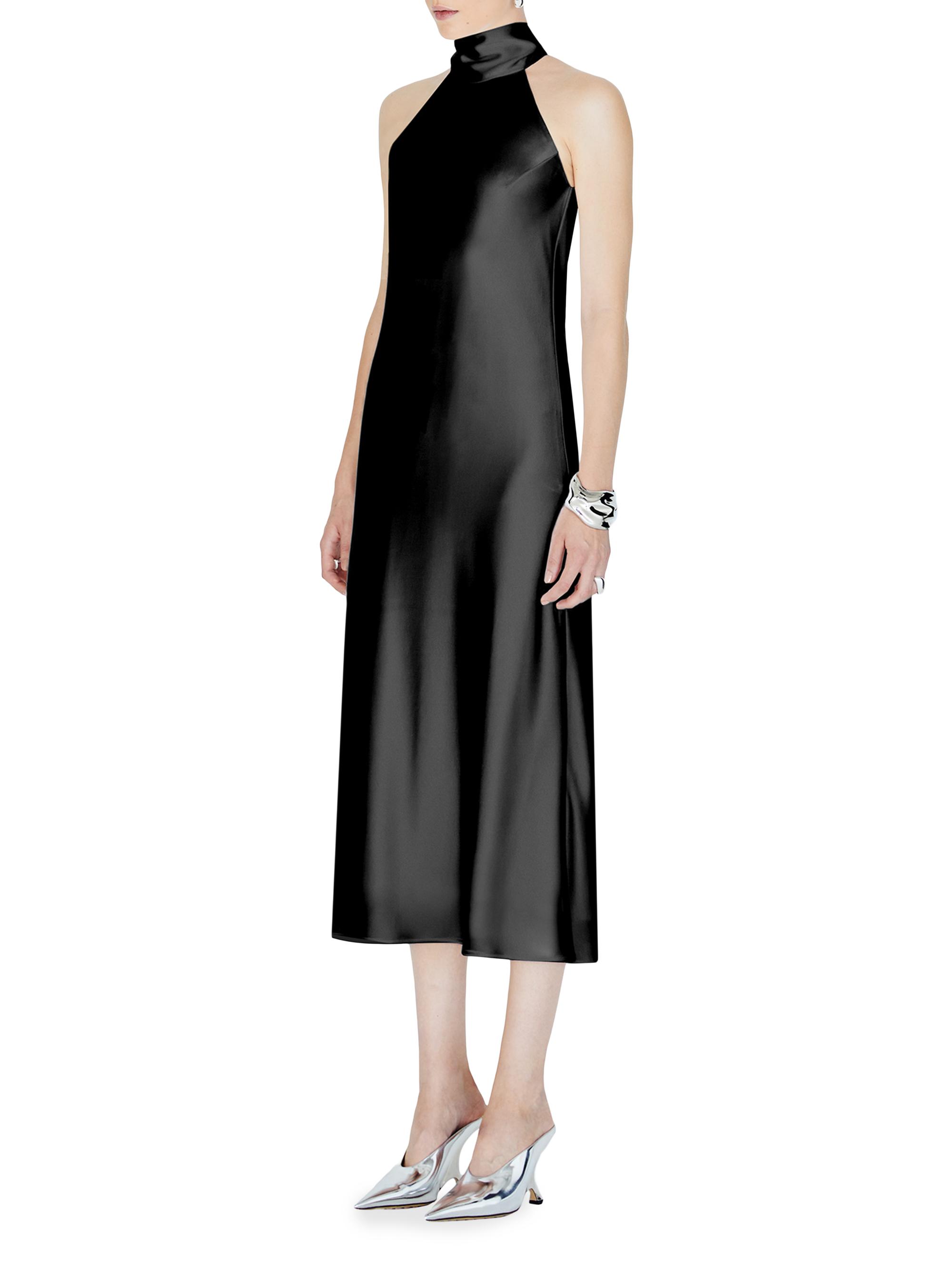 knee length dresses for ladies Cropped Sienna Dress - Chartreuse