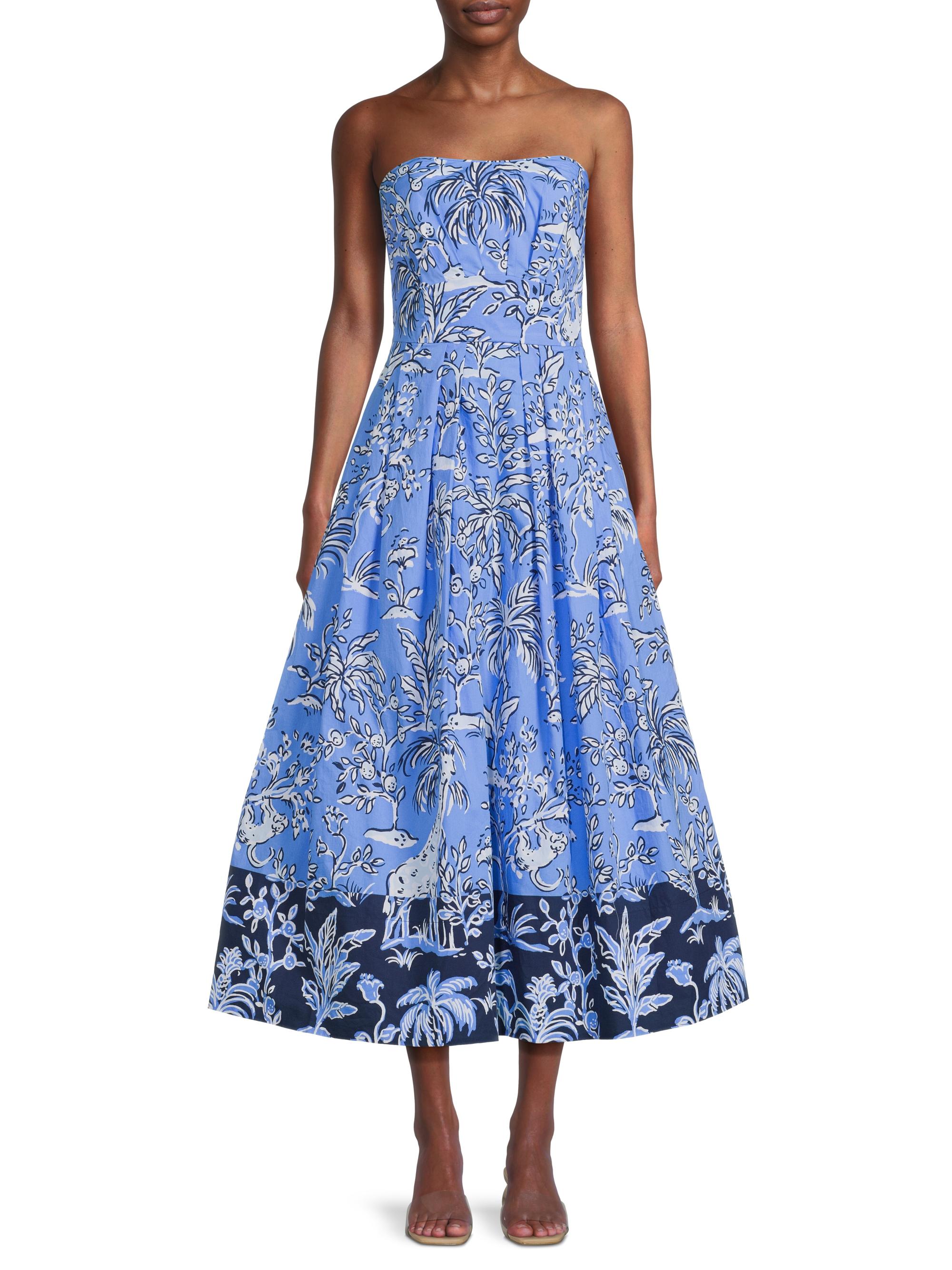 lilly pulitzer jennie midi dress Palm - Check out the new Jennie Midi Dress - Available in-store today in  the {High Manetenance} print and {Lilac Freesia} solid!! Don't forget
