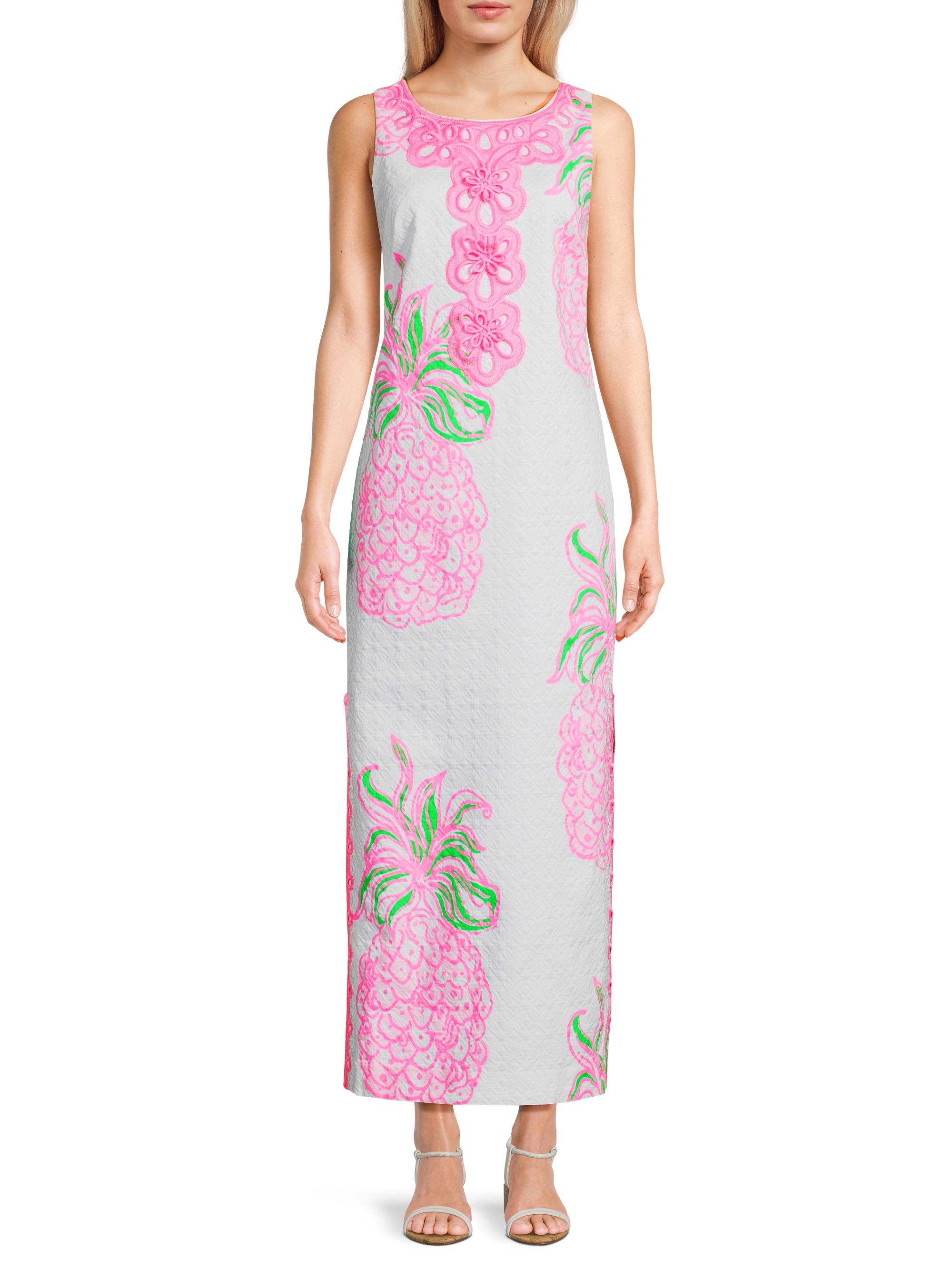 Lilly Pulitzer Marleigh Floral Stretch Cotton Maxi Dress Saks