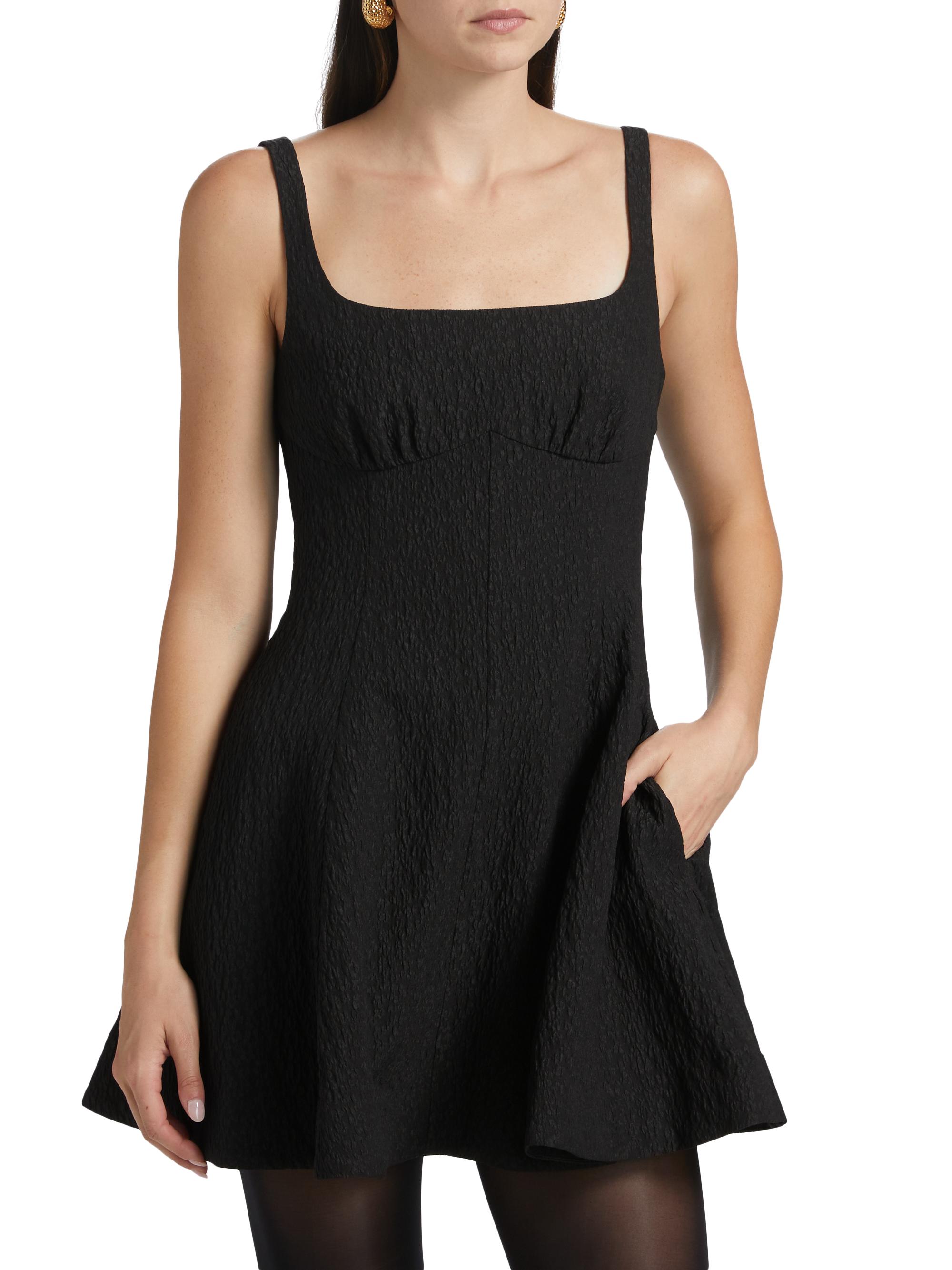 Nicholas The Label Women's Eleni Fit-&-Flare Minidress - Black - Size 8