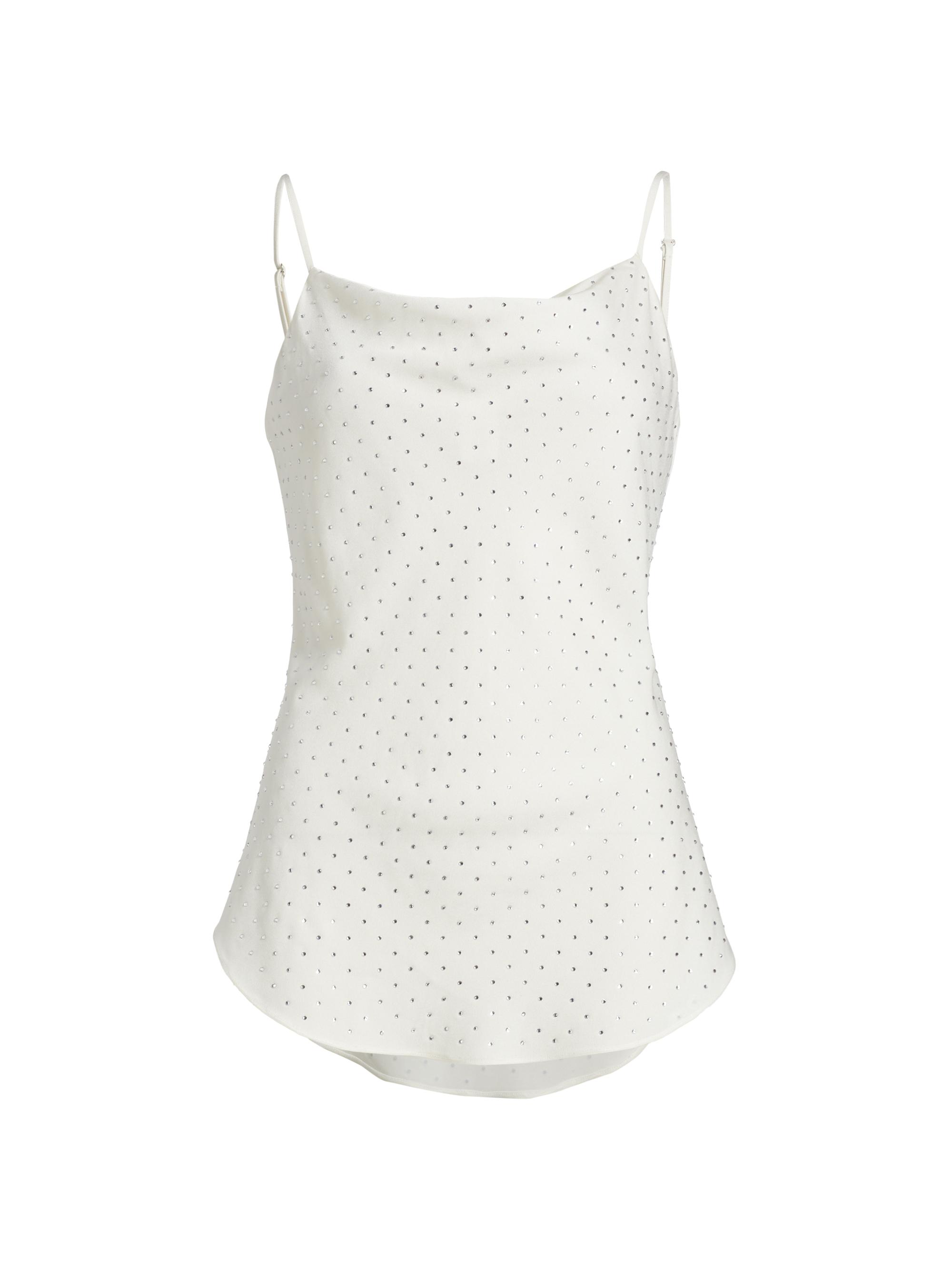 CINQ A SEPT Women's Marta Embellished Satin Camisole -