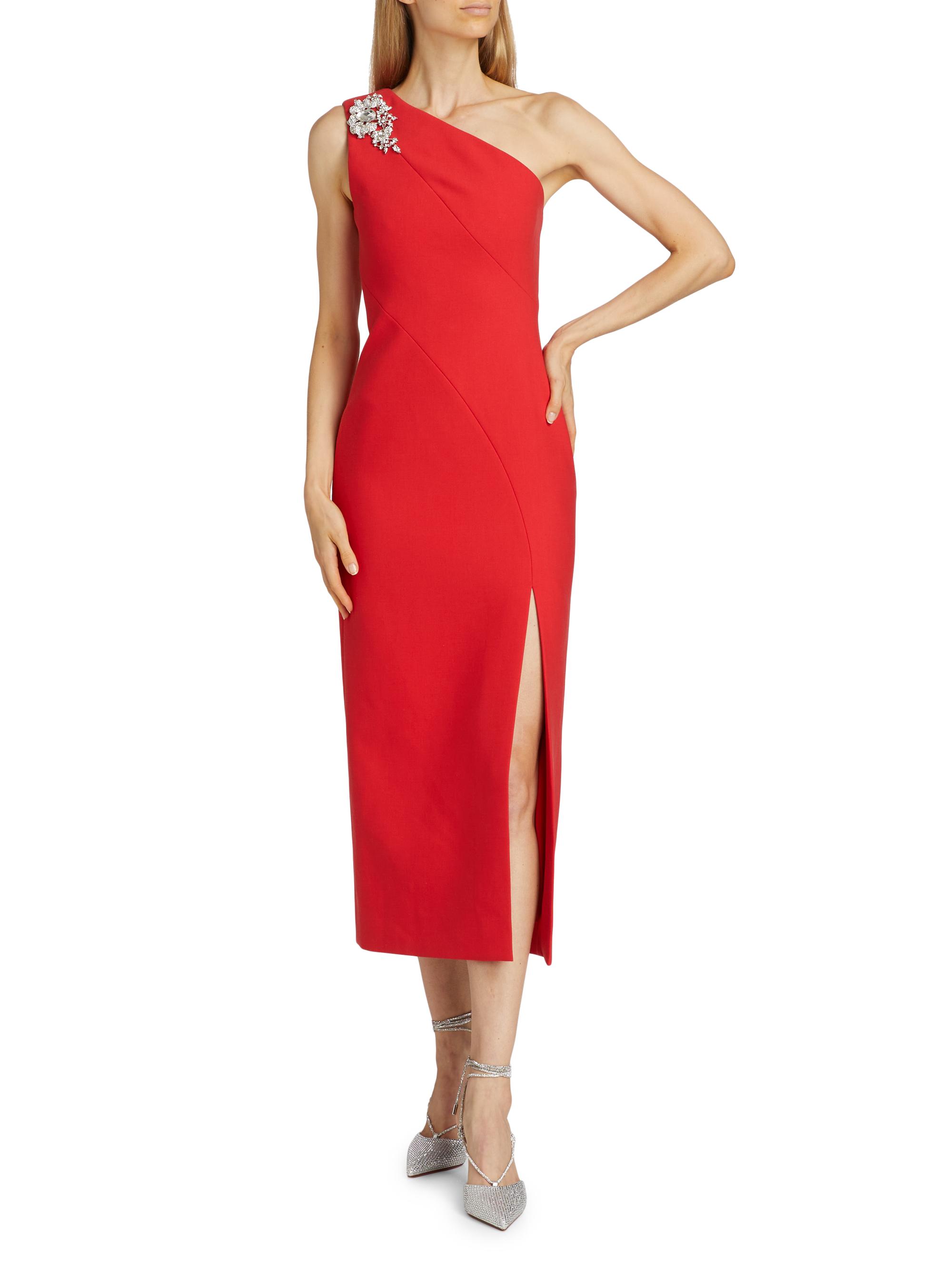 ワンピース Imperia Asymmetric Dress Cinq à Sept Enya Asymmetric Midi Dress | Saks Fifth Avenue