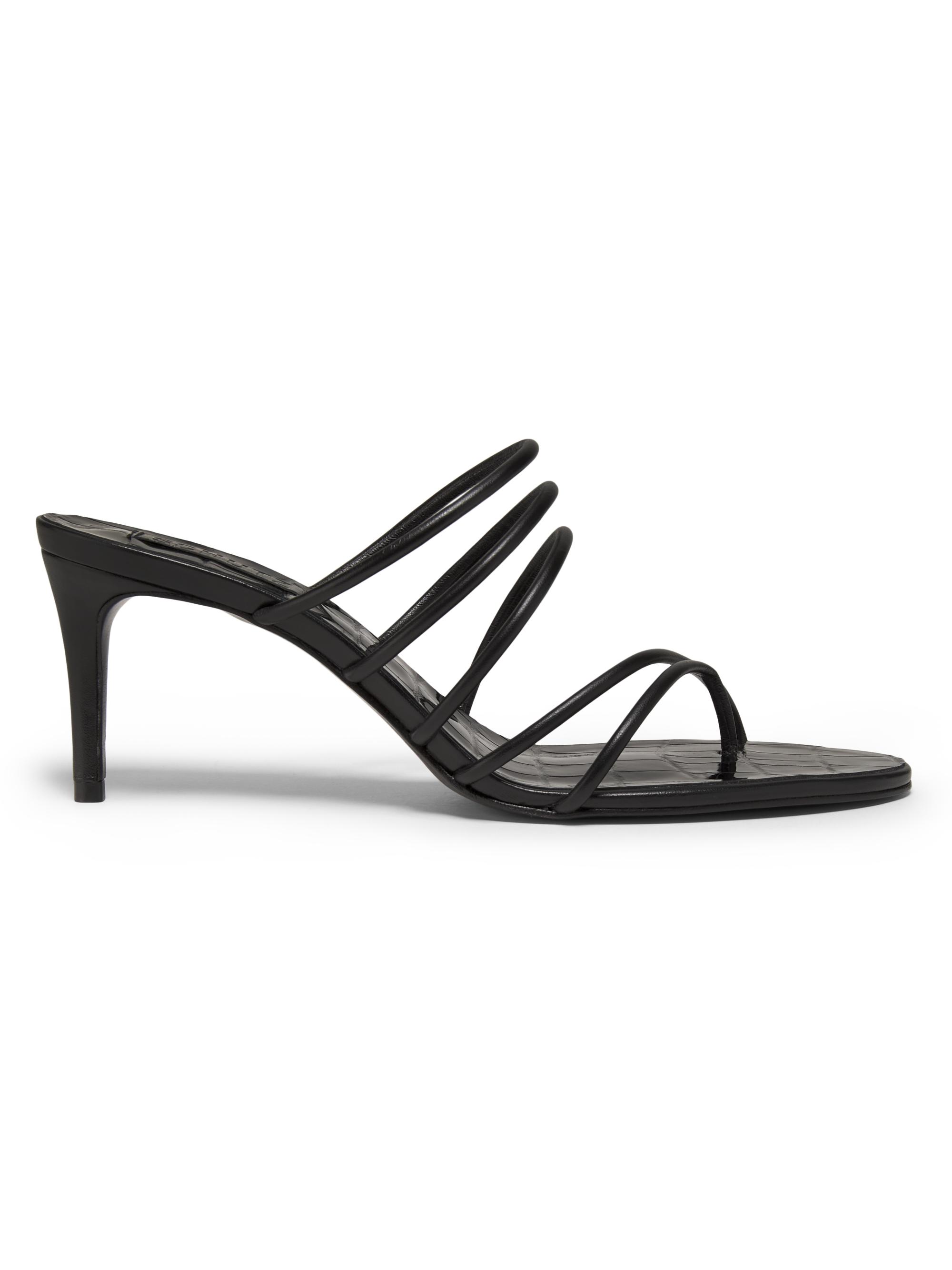 Schutz Women's Malta 75MM Stiletto Sandals - Black