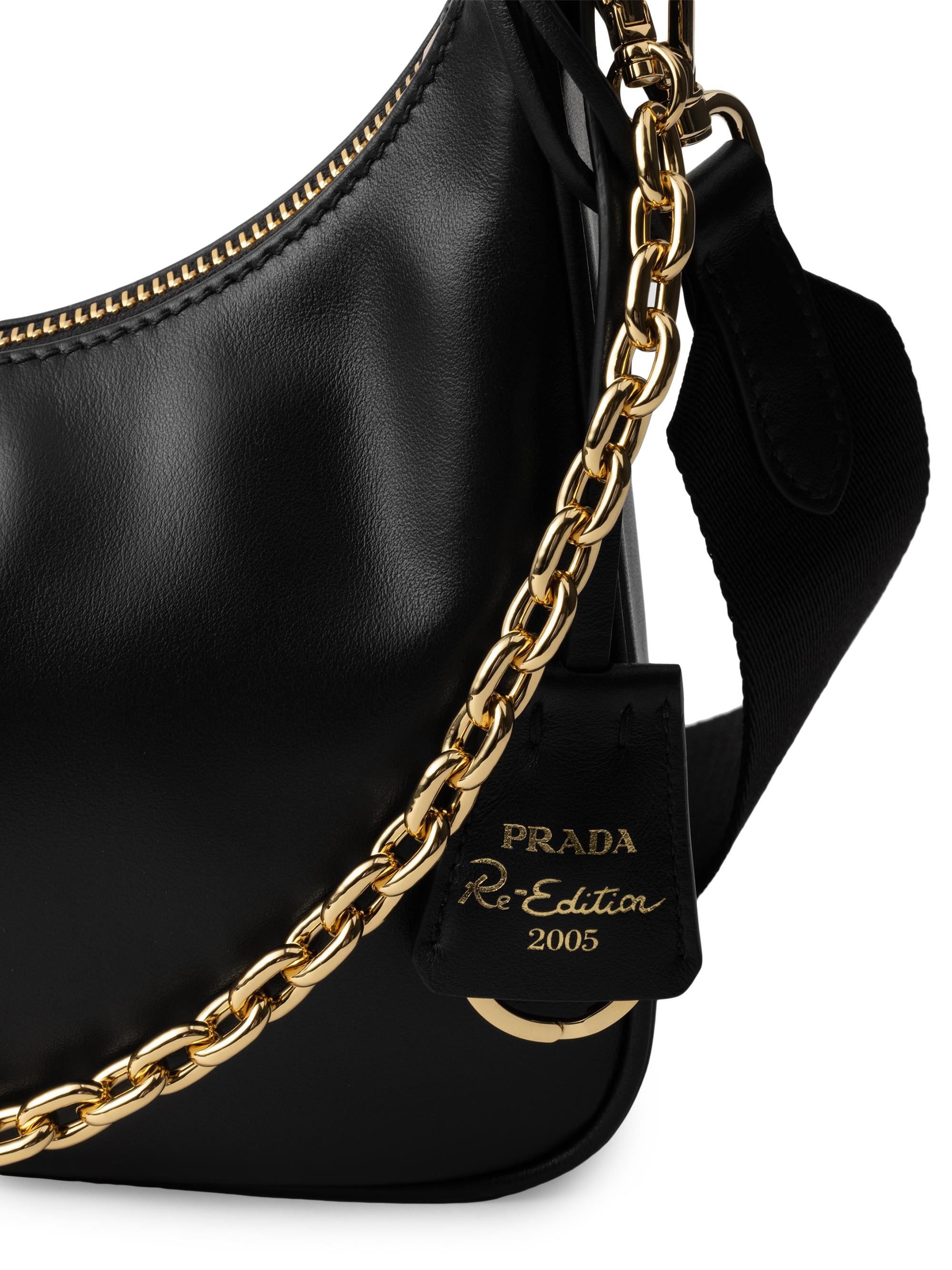 Prada Re-Edition 2005 Leather Shoulder Bag | Saks Fifth Avenue