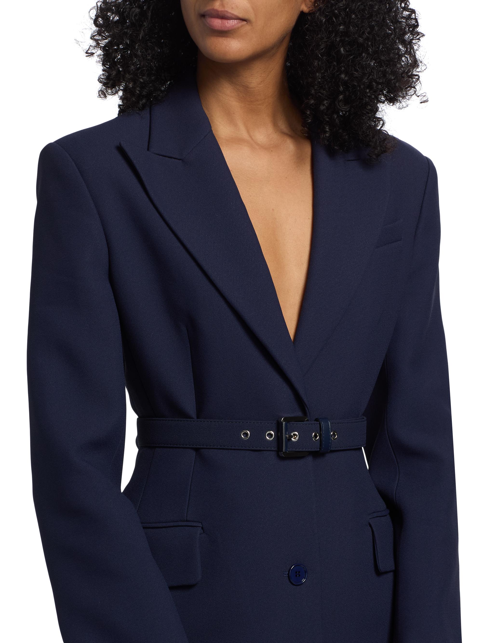 Michael Kors Collection Sculpted Belted Two-Button Blazer | Saks