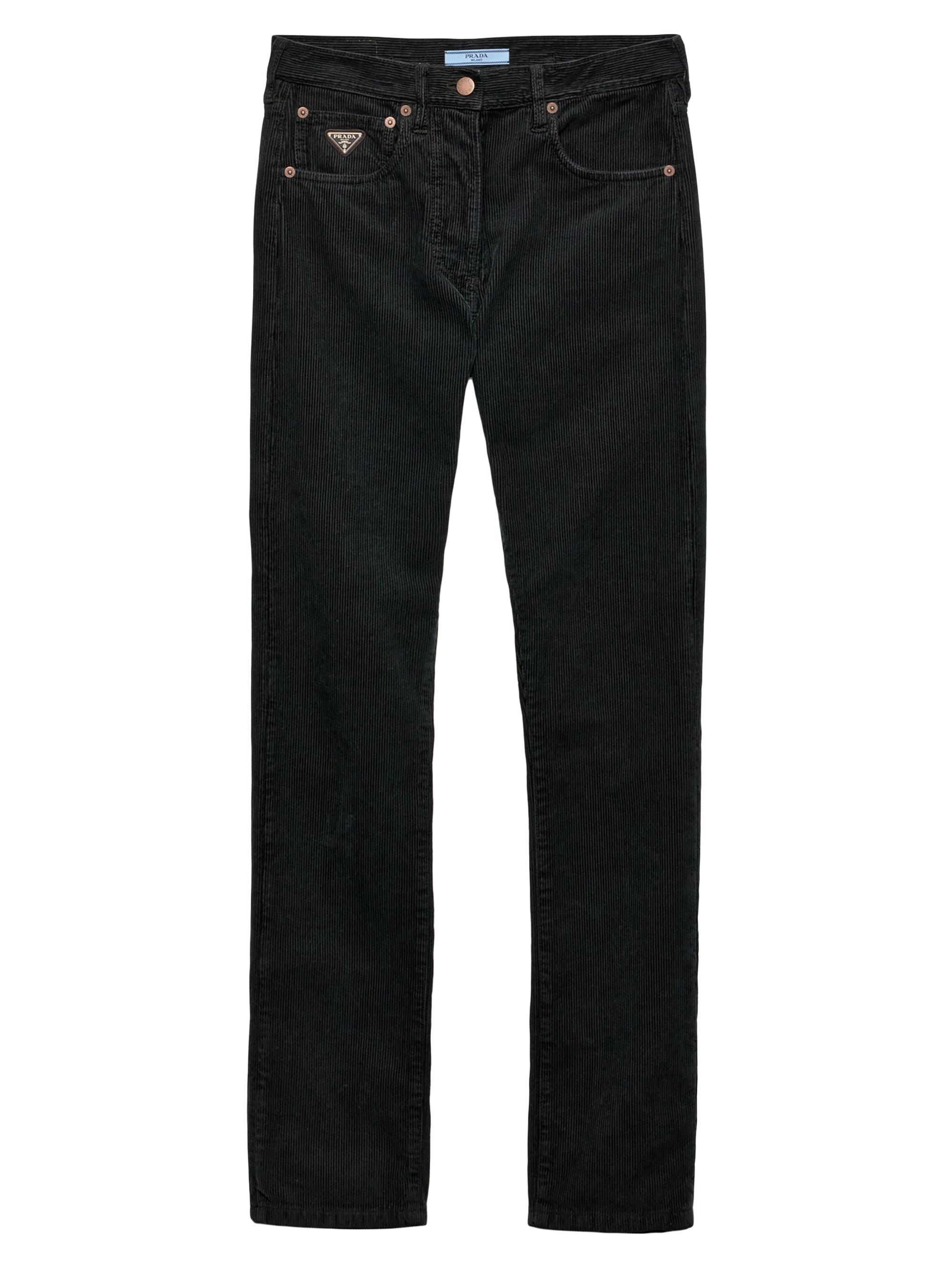 Prada Women's Five-Pocket Pants - Black