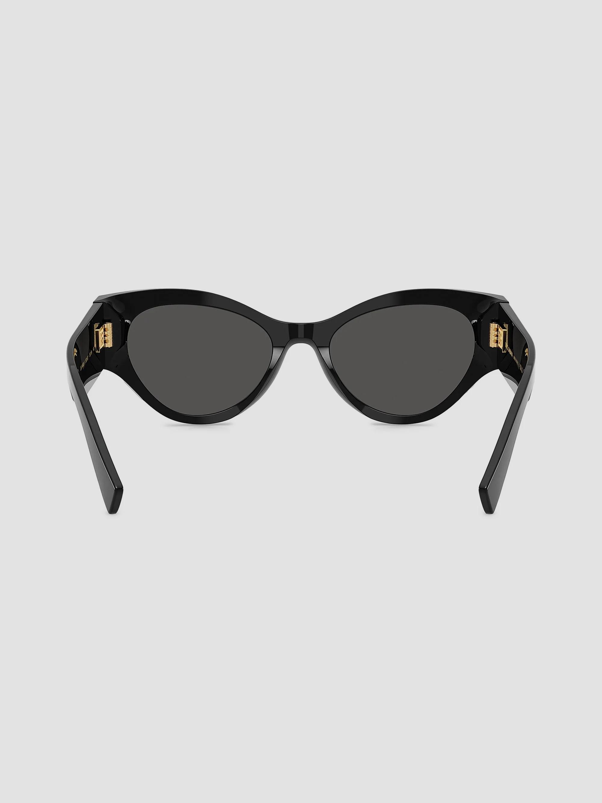 DOLCE & GABBANA 53mm BUTTERFLY style sunglasses Dolce & Gabbana Logo Plaque Butterfly Sunglasses, 53mm  main image 4