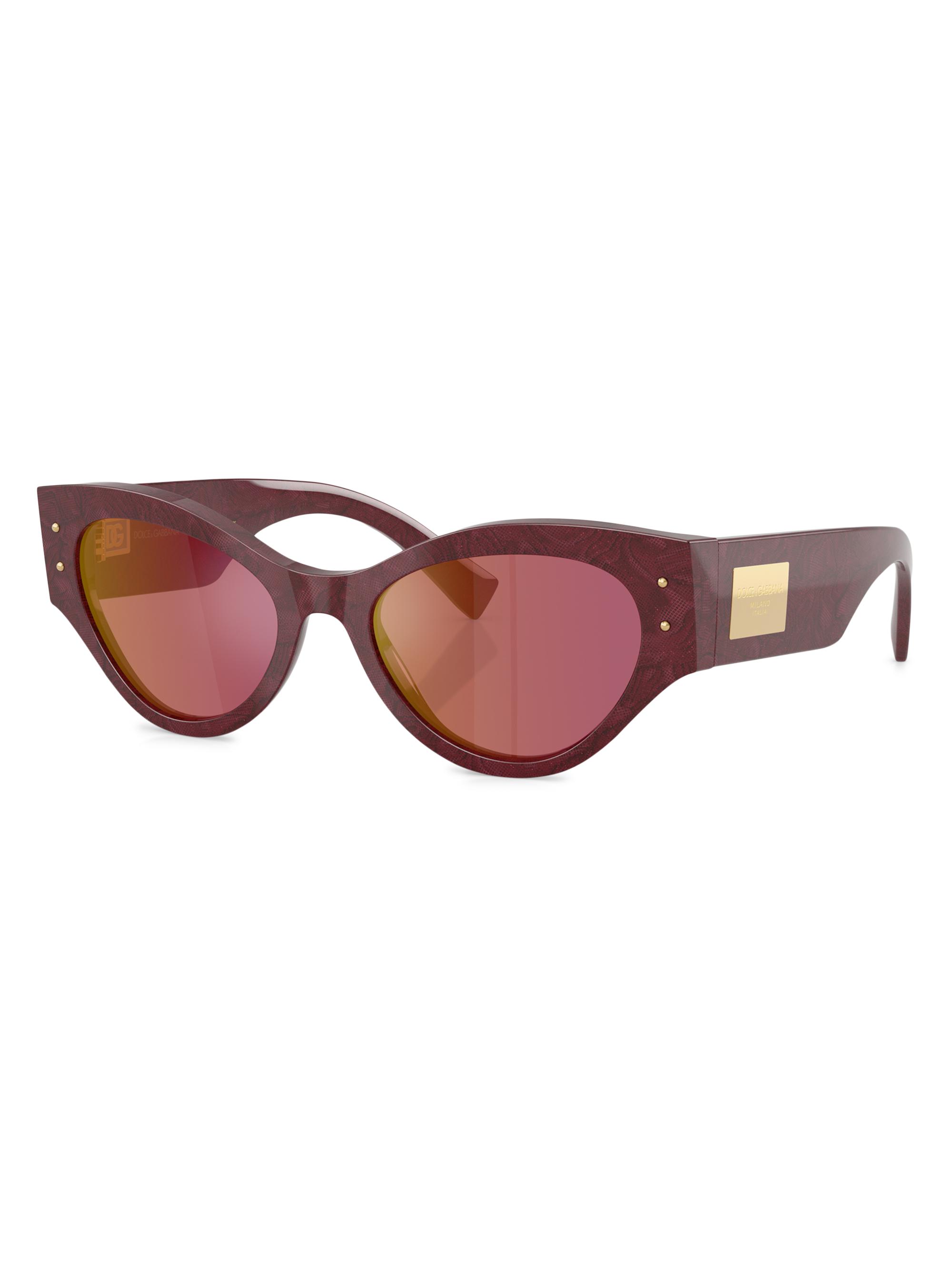 Dolce&Gabbana DG619 60MM Round Sunglasses | Saks Fifth Avenue display picture 1