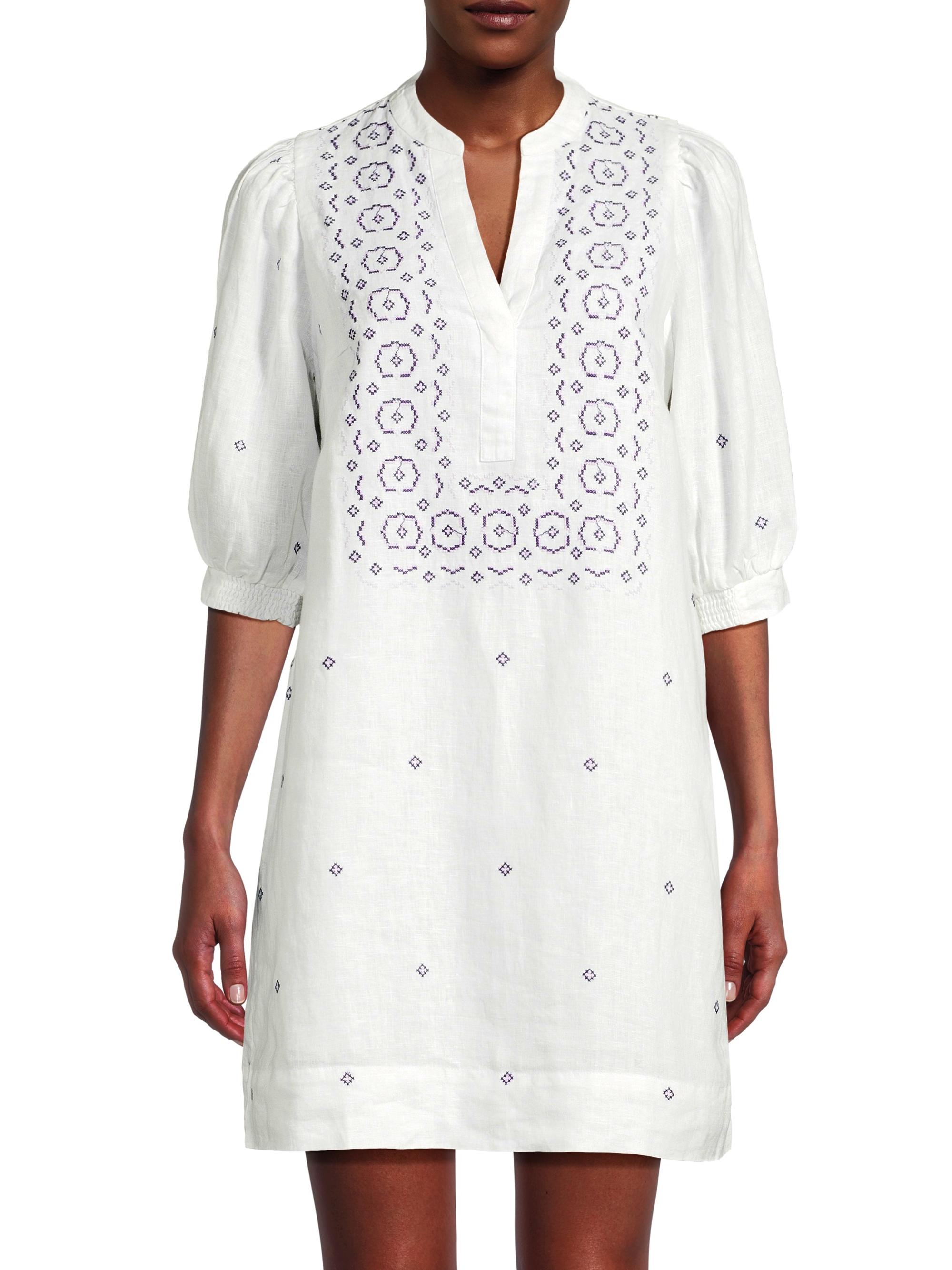 Lilly Pulitzer Mialeigh Embroidered Shift Dress | Saks Fifth Avenue