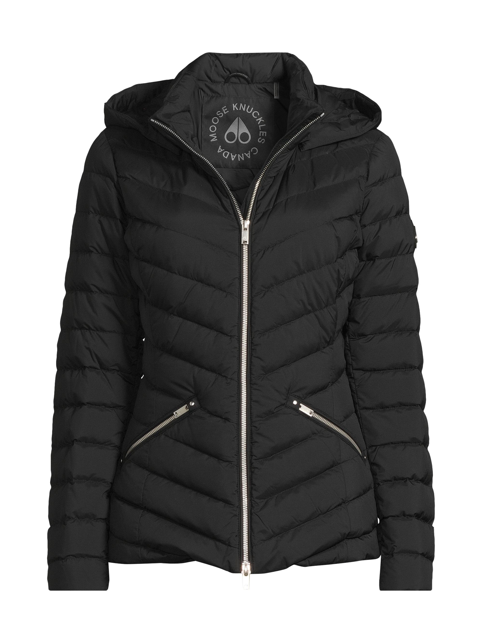 Moose Knuckles Women's Lucille Air Down Jacket - Black