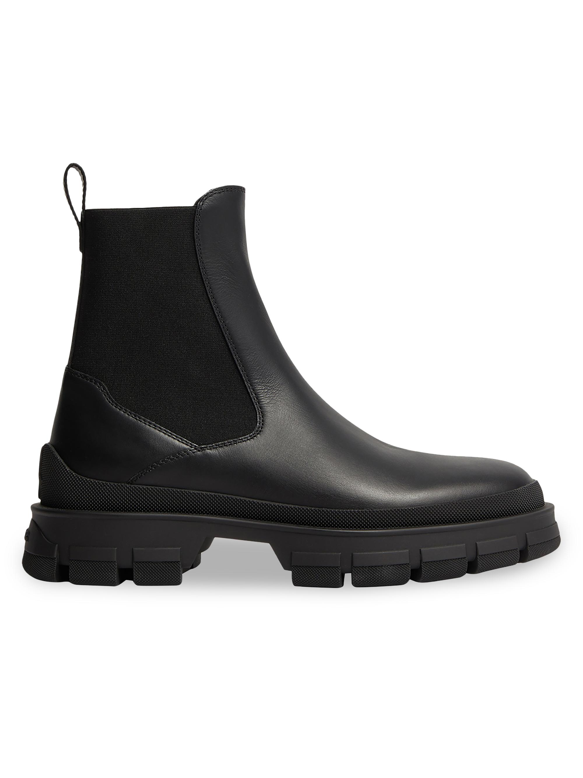 Moncler Women's Hevea Chelsea Ankle Boots - Black
