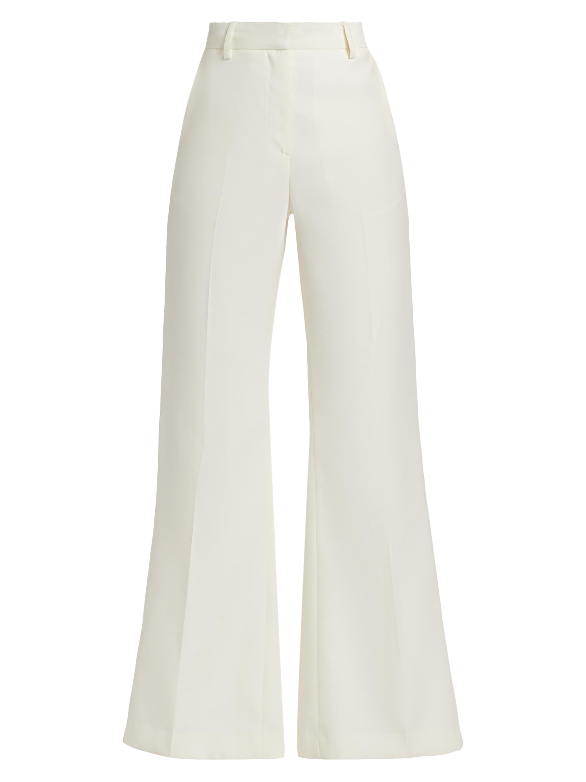 Heirlome Women's Leyva Wool-Silk Flared Pants -